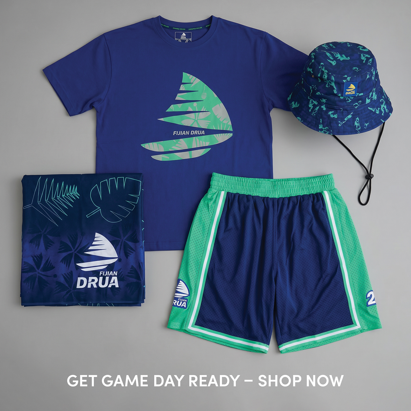 Fijian Drua Game Day Gear Collection