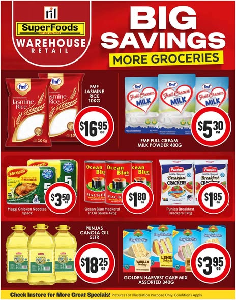Big Savings - More Groceries - Page 1