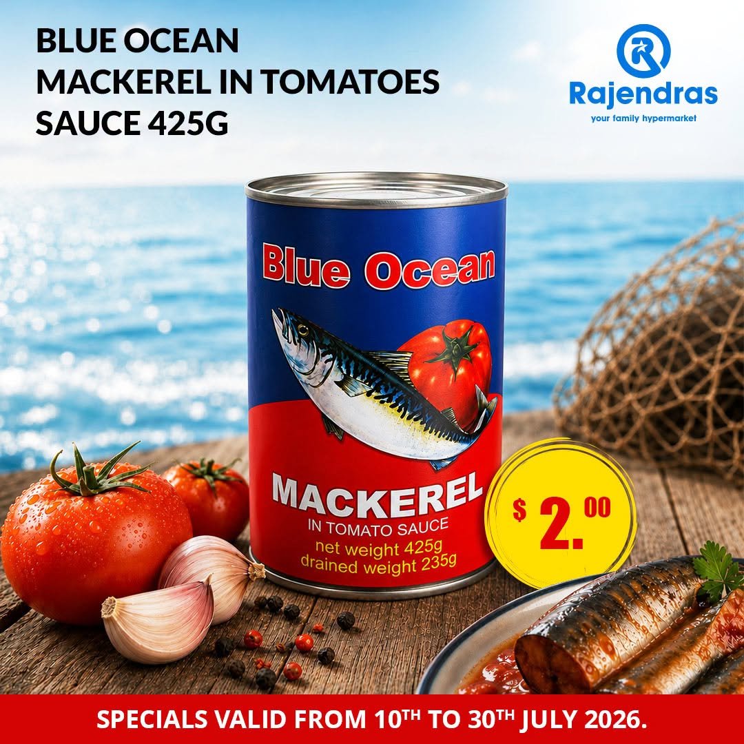 Blue Ocean Mackerel in Tomato Sauce 425g