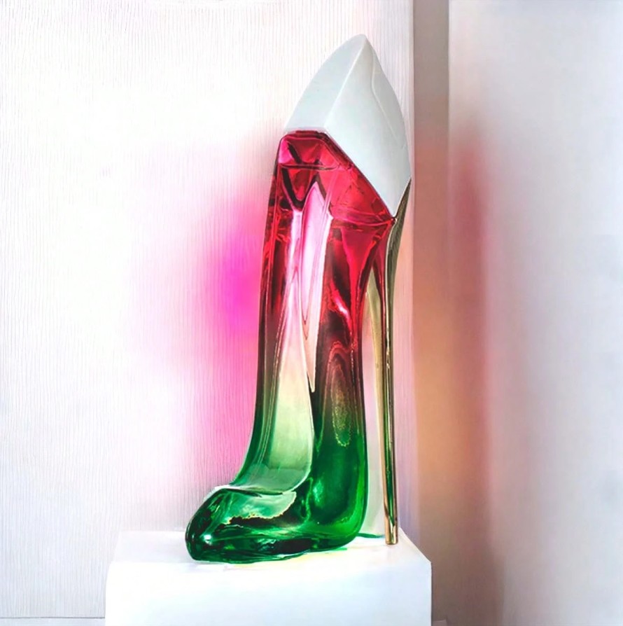 Colorful Gradient High Heel Shoe