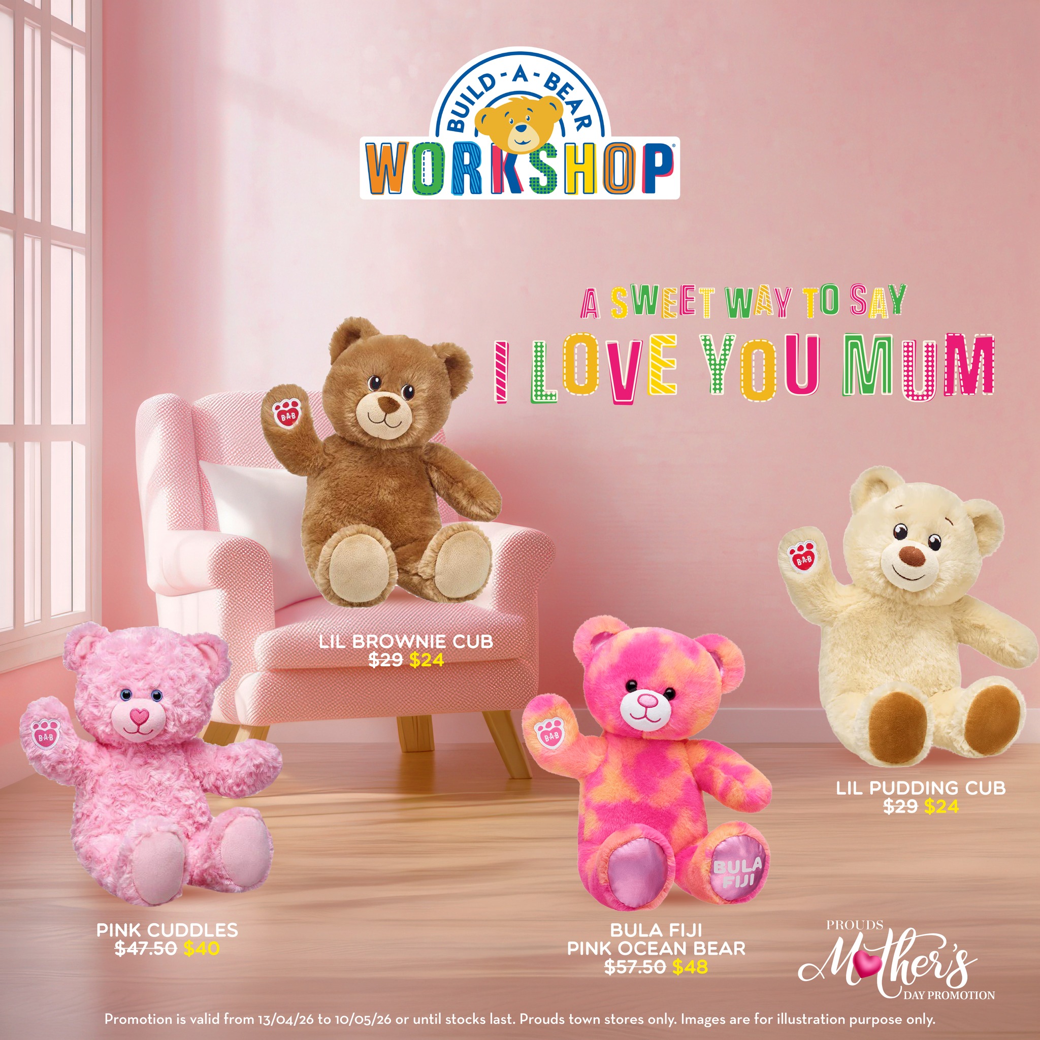 Build-A-Bear Workshop Mother's Day Promotion - Page 1