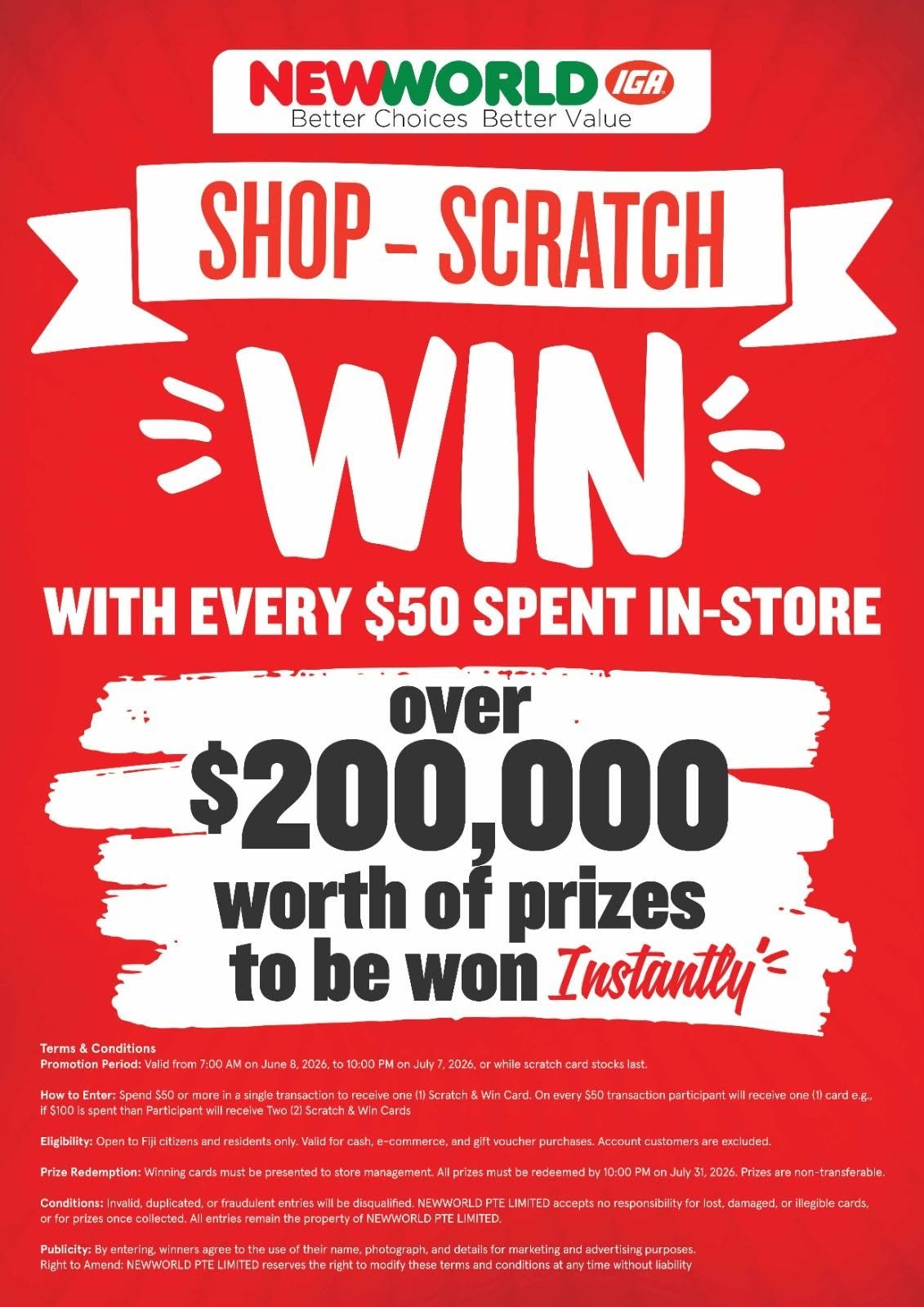 Shop-Scratch-Win Promotion