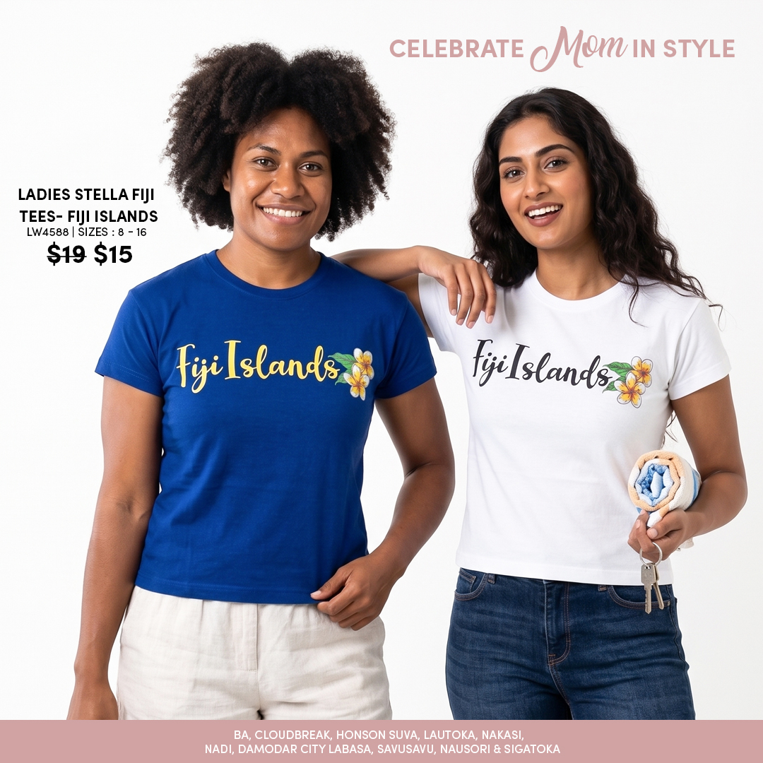 Ladies Stella Fiji Tees - Fiji Islands