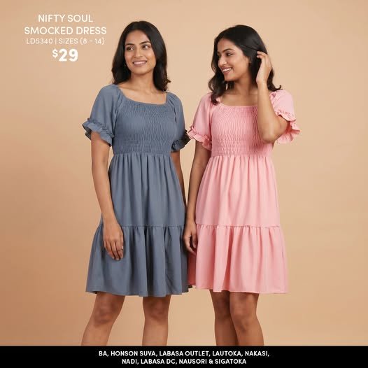 Nifty Soul Smocked Dress