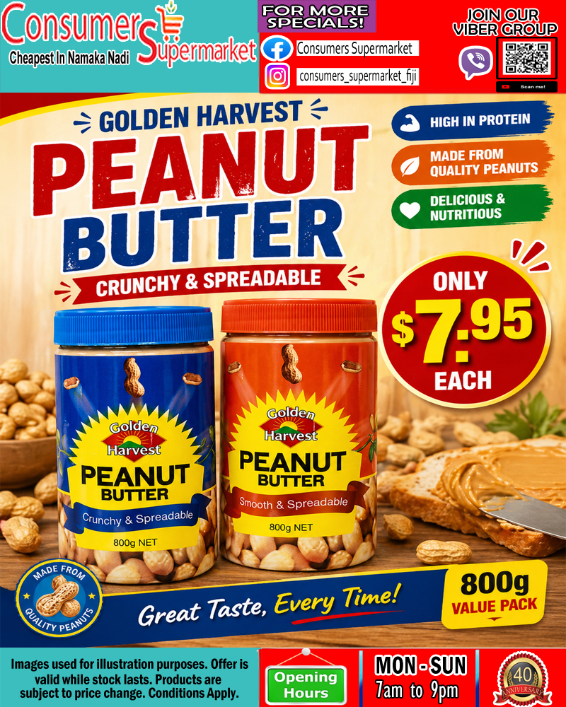 Golden Harvest Peanut Butter