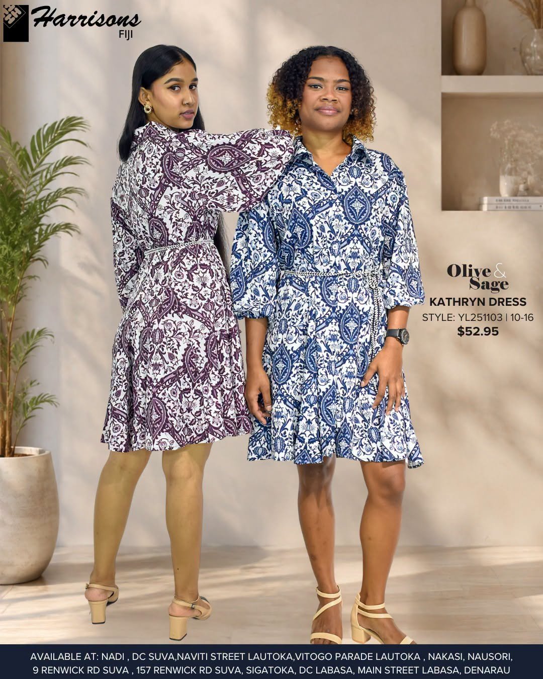 Kathryn Dress by Olive & Sage