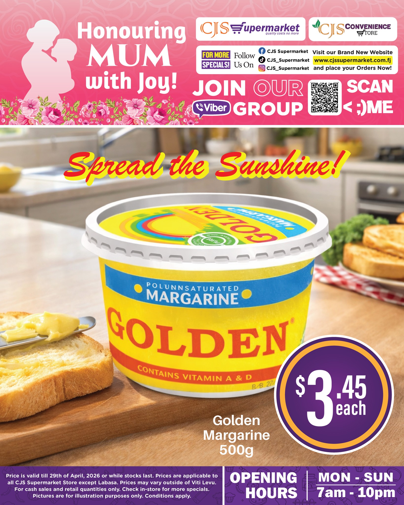 Golden Margarine 500g
