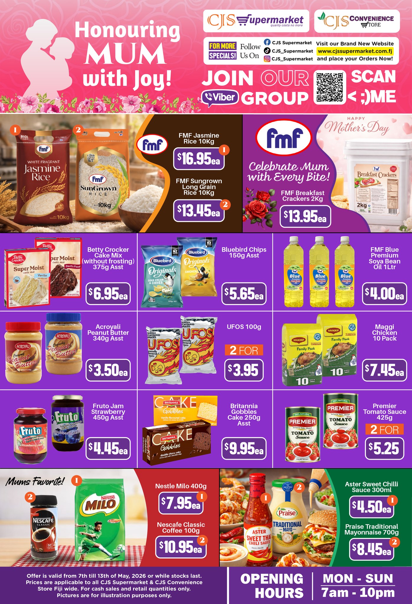 Honouring Mum with Joy - Mother's Day Specials - Page 1