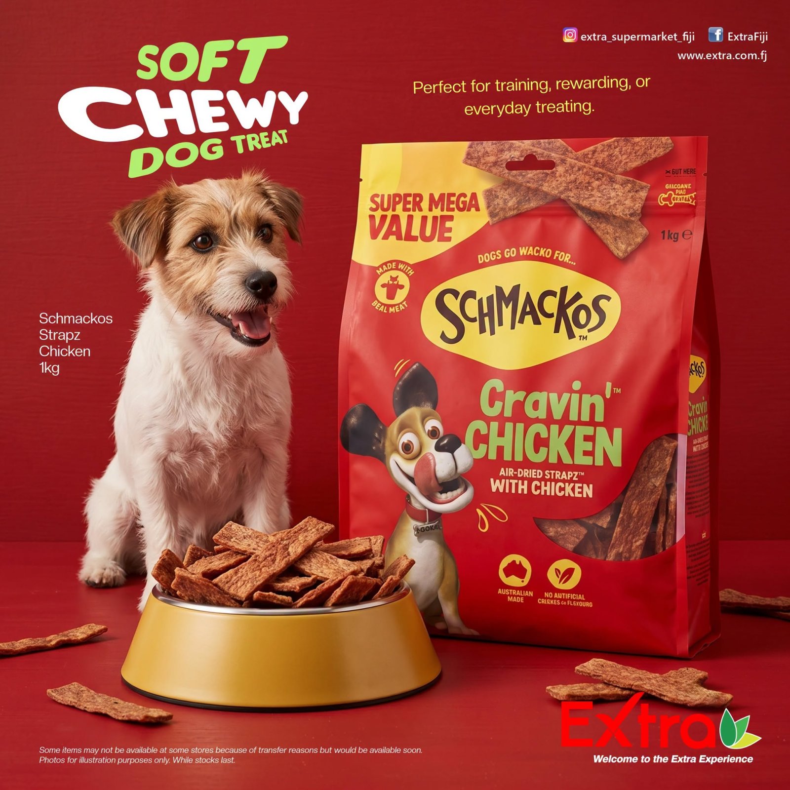 Schmackos Strapz Chicken 1kg