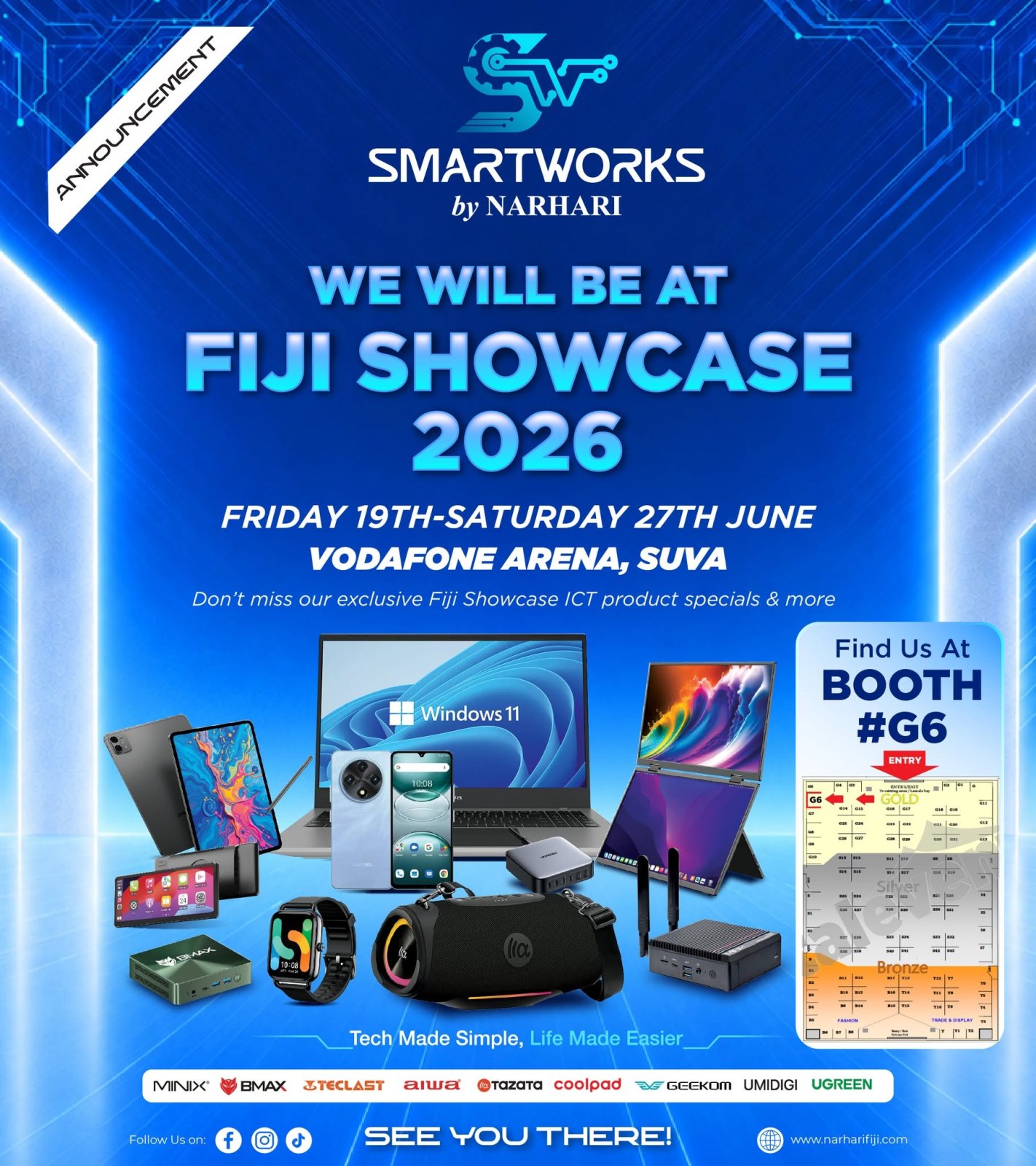 Fiji Showcase 2026 - Narhari Smartworks