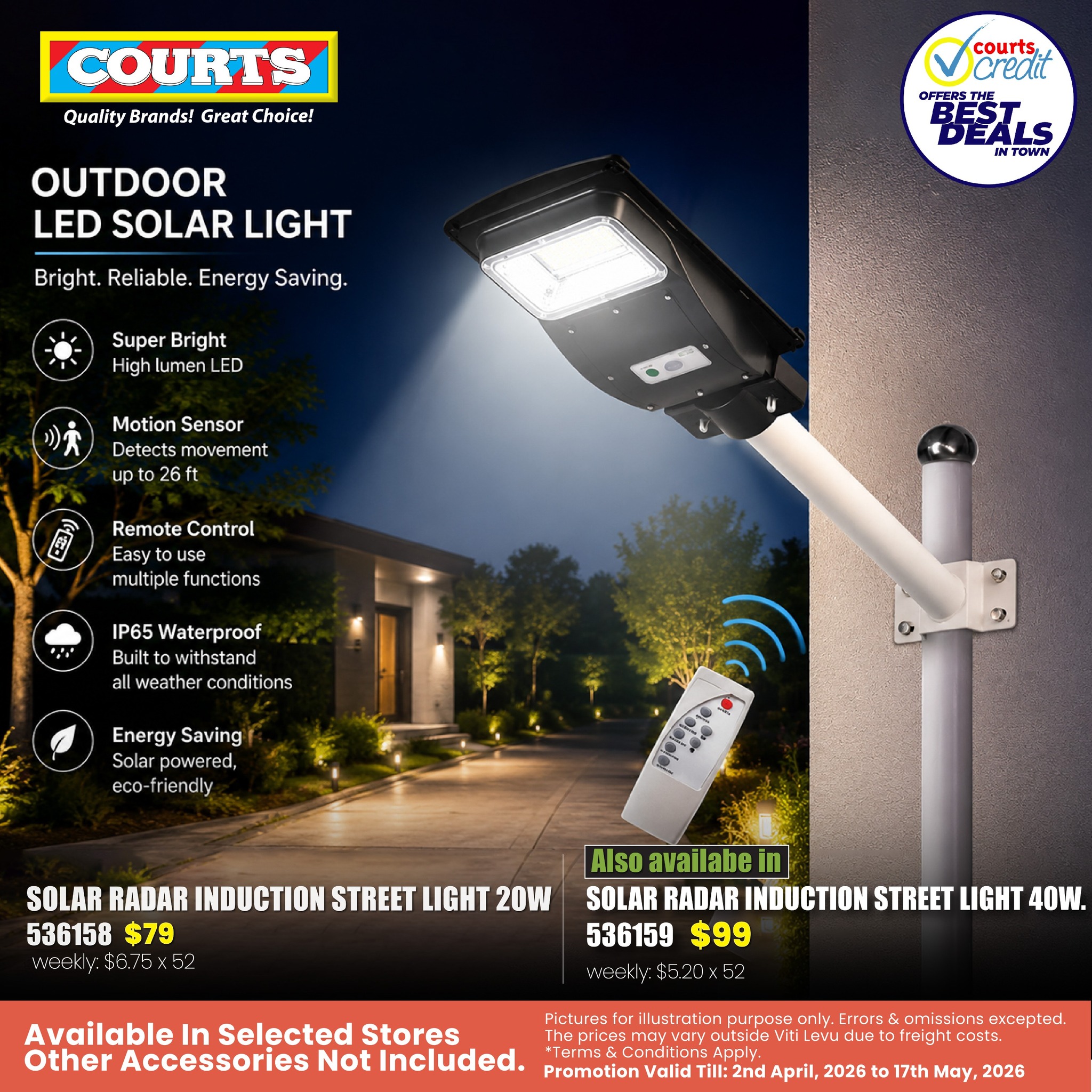 Outdoor LED Solar Lights - Page 1