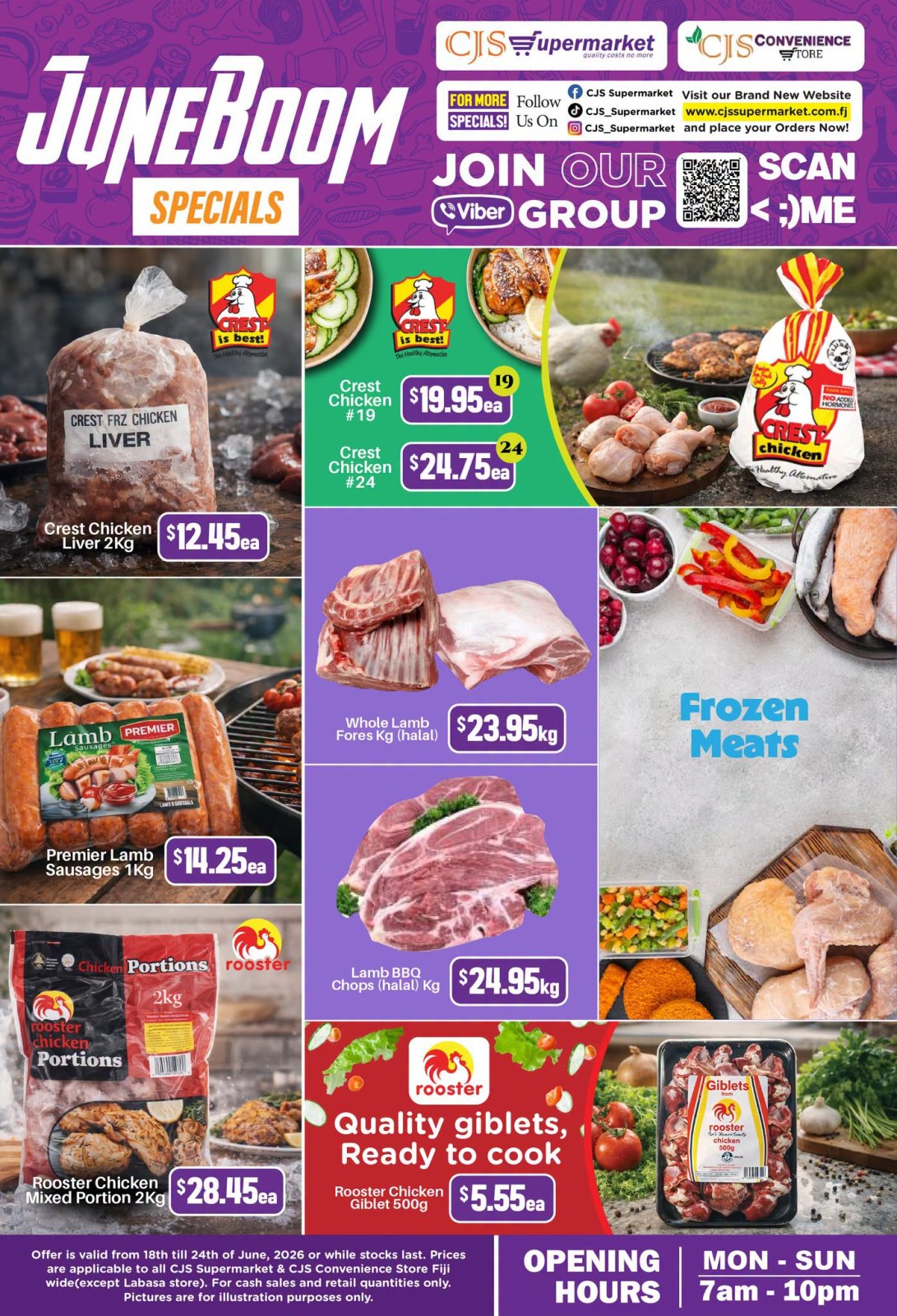 June Boom Specials - Frozen Meats & Chicken - Page 1