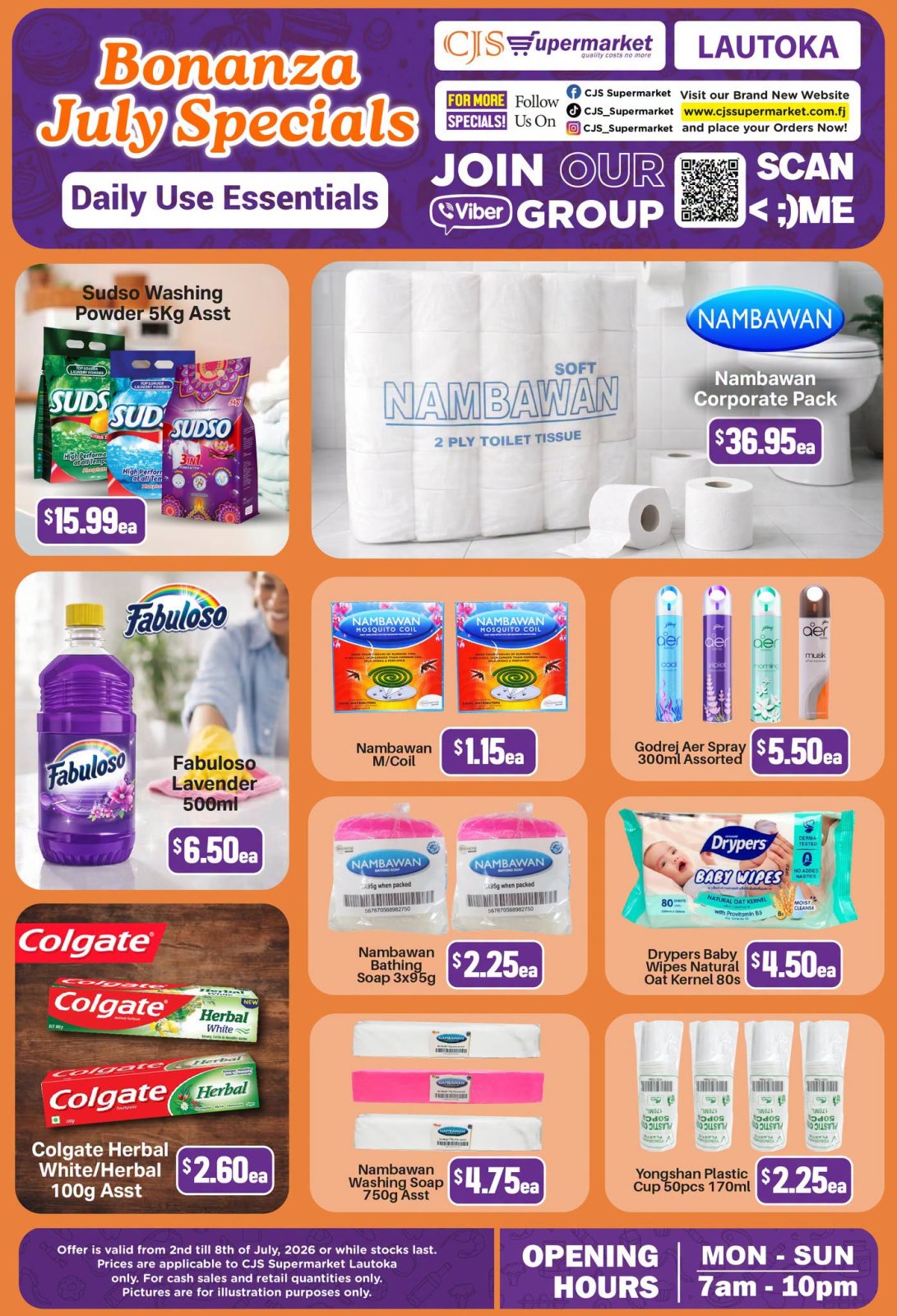 Bonanza July Specials – Daily Use Essentials - Page 1