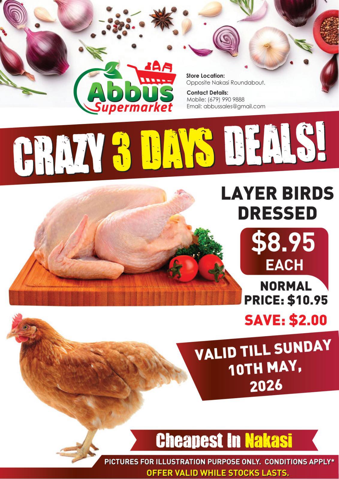 Layer Birds Dressed – Crazy 3 Days Deal