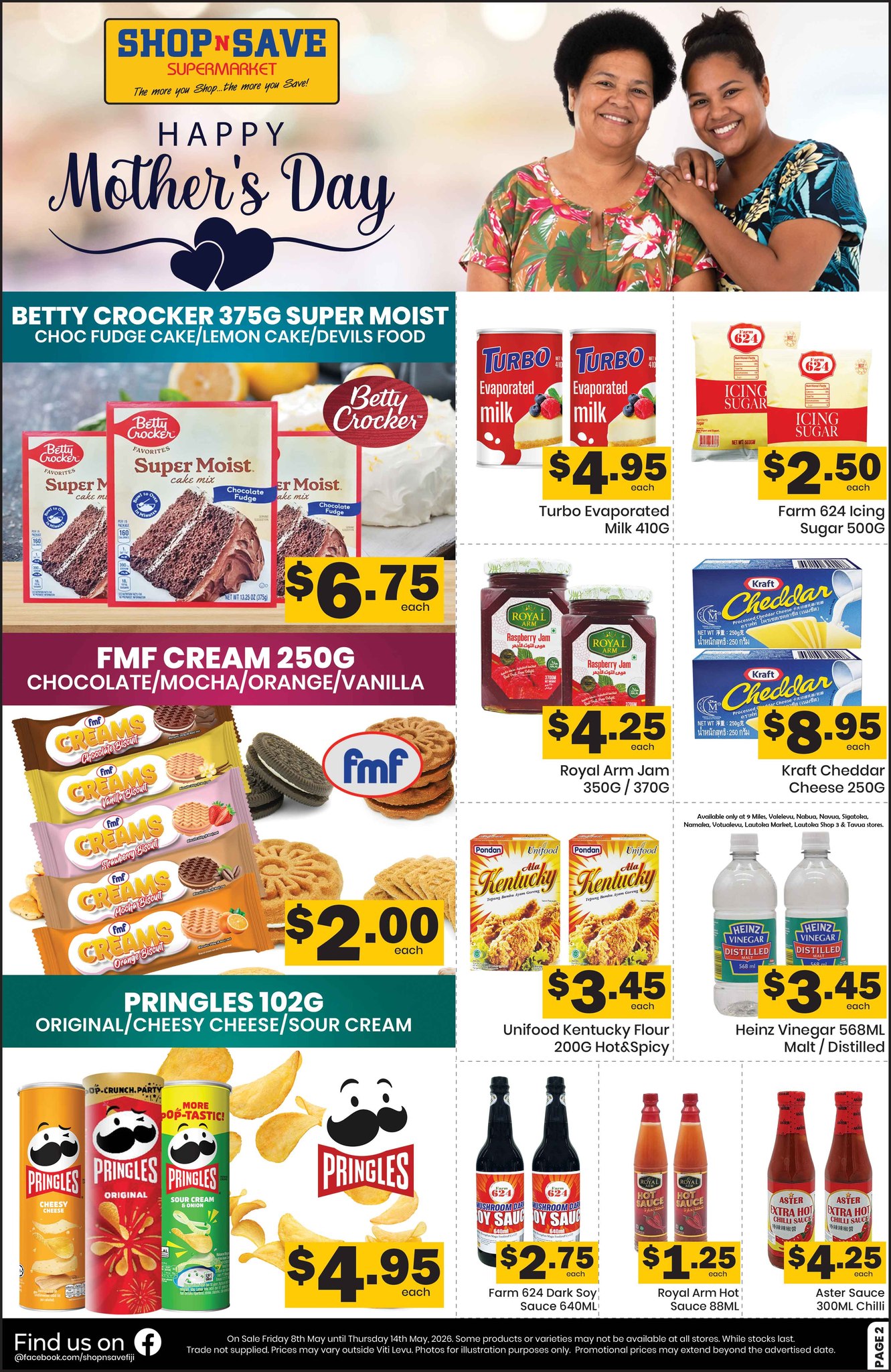 Happy Mother's Day Supermarket Specials - Page 1