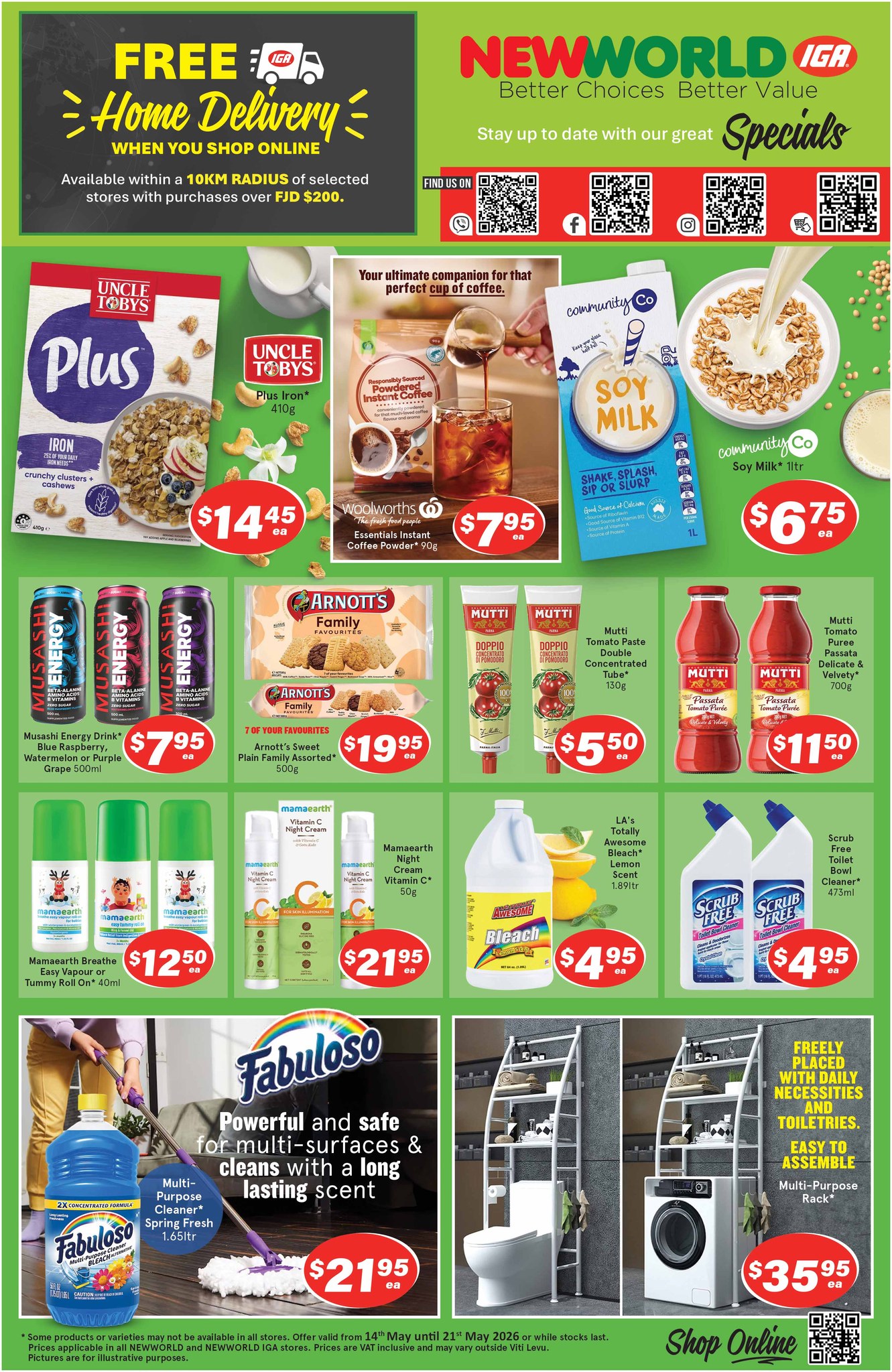 NEWWORLD IGA Weekly Specials & Home Delivery - Page 1