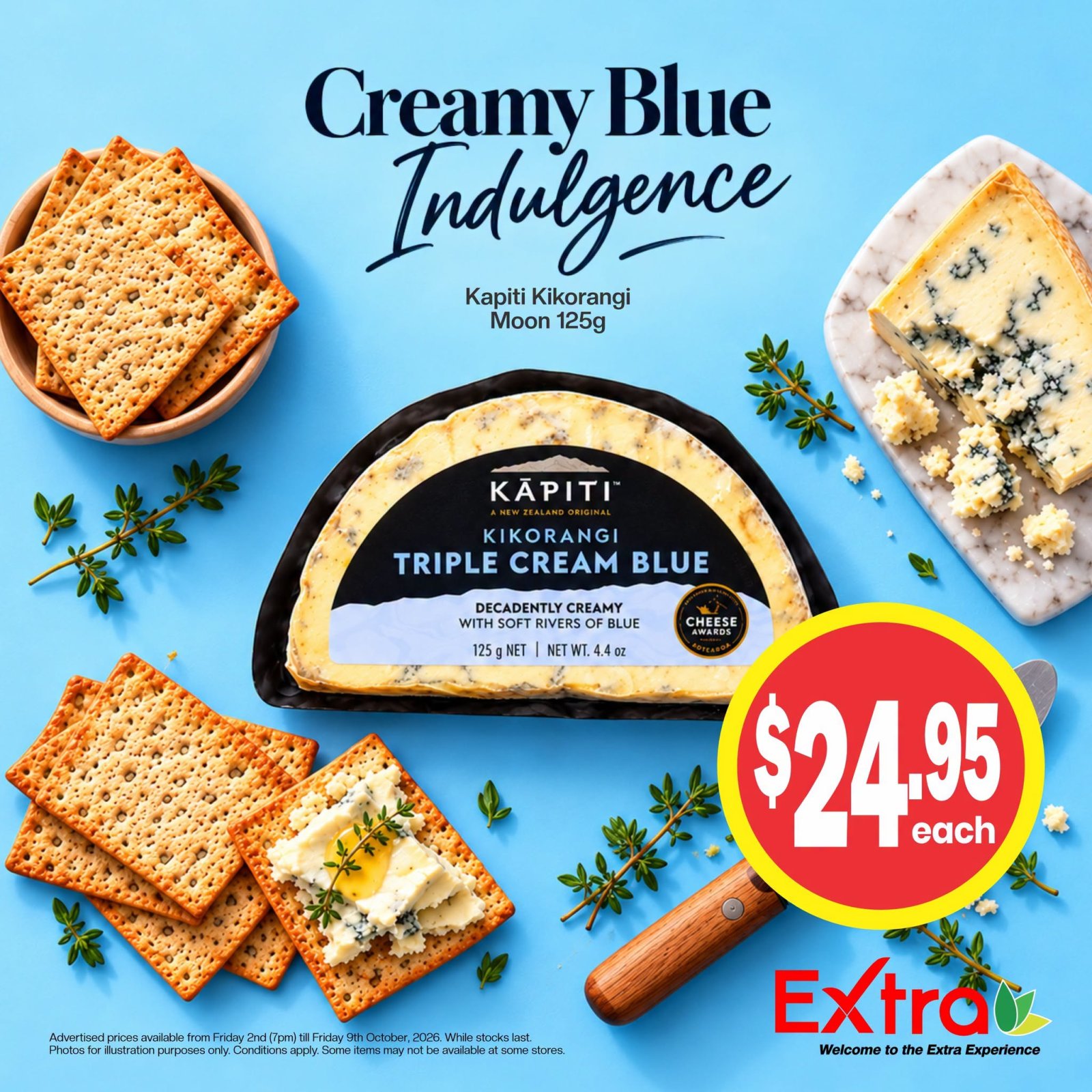 Kapiti Kikorangi Moon Triple Cream Blue Cheese