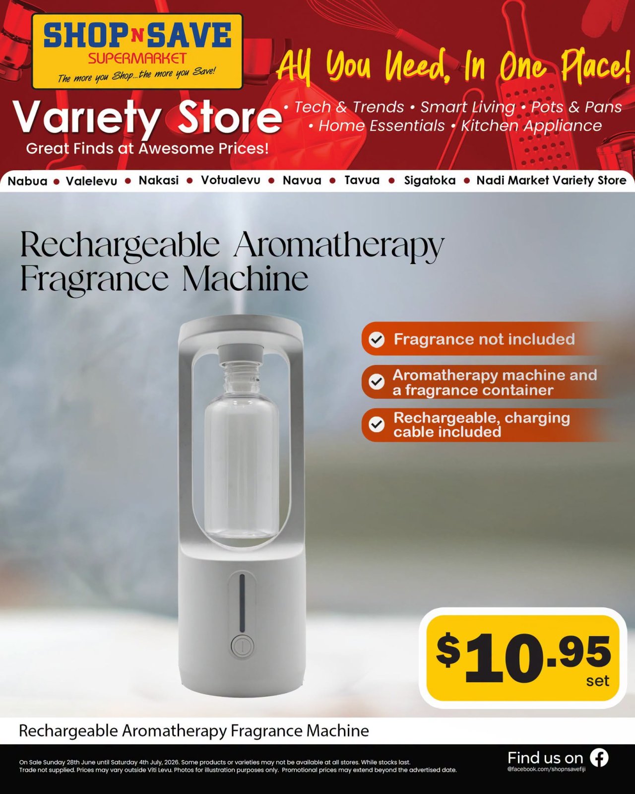Rechargeable Aromatherapy Fragrance Machine - Page 1