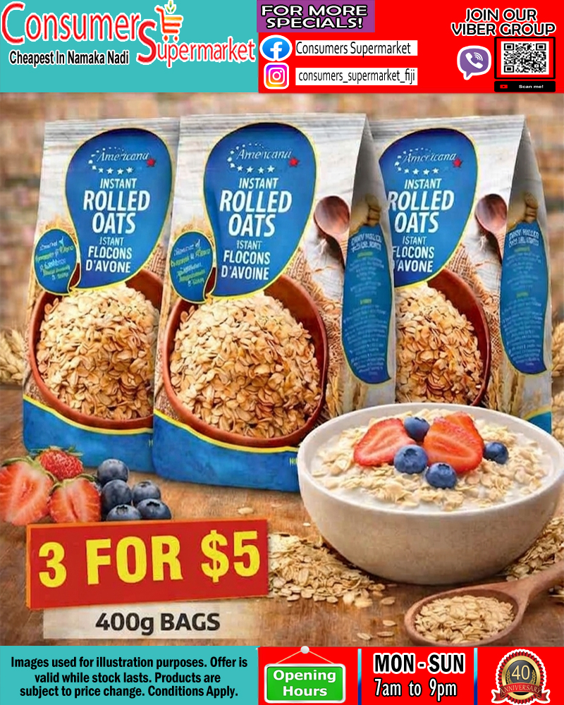 Americana Instant Rolled Oats