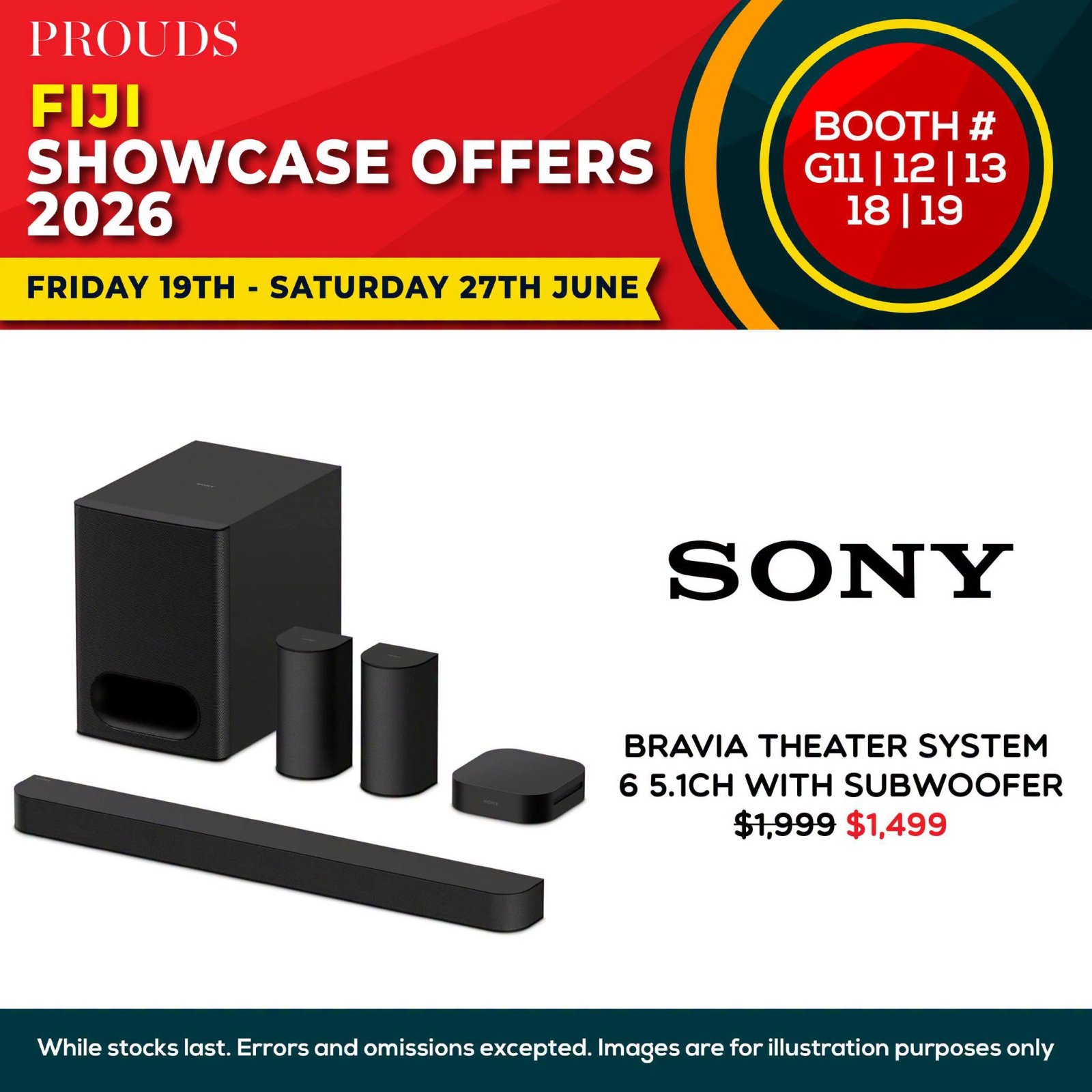 Sony Bravia Theater System 6 5.1ch with Subwoofer
