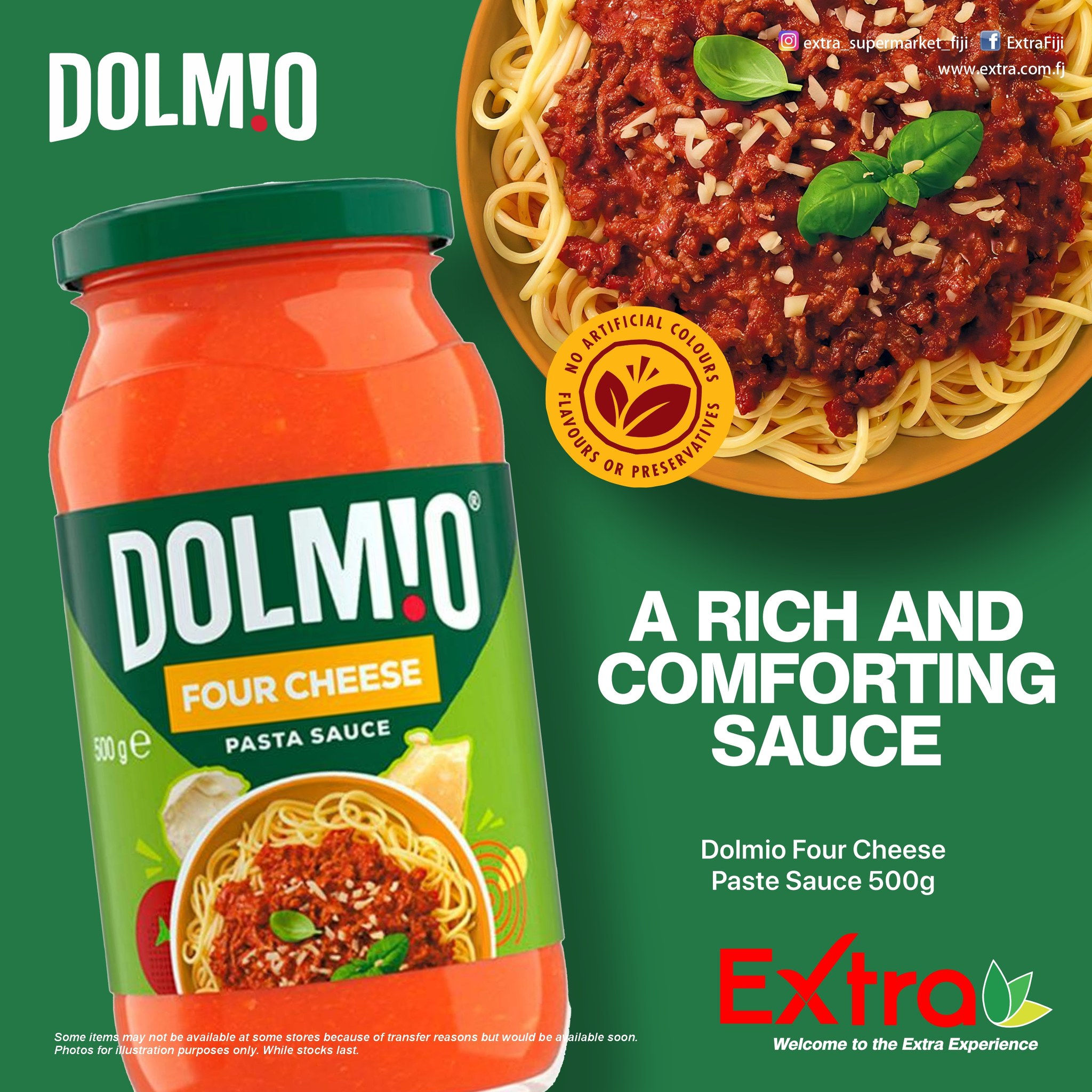 Dolmio Four Cheese Pasta Sauce 500g - $9.95each