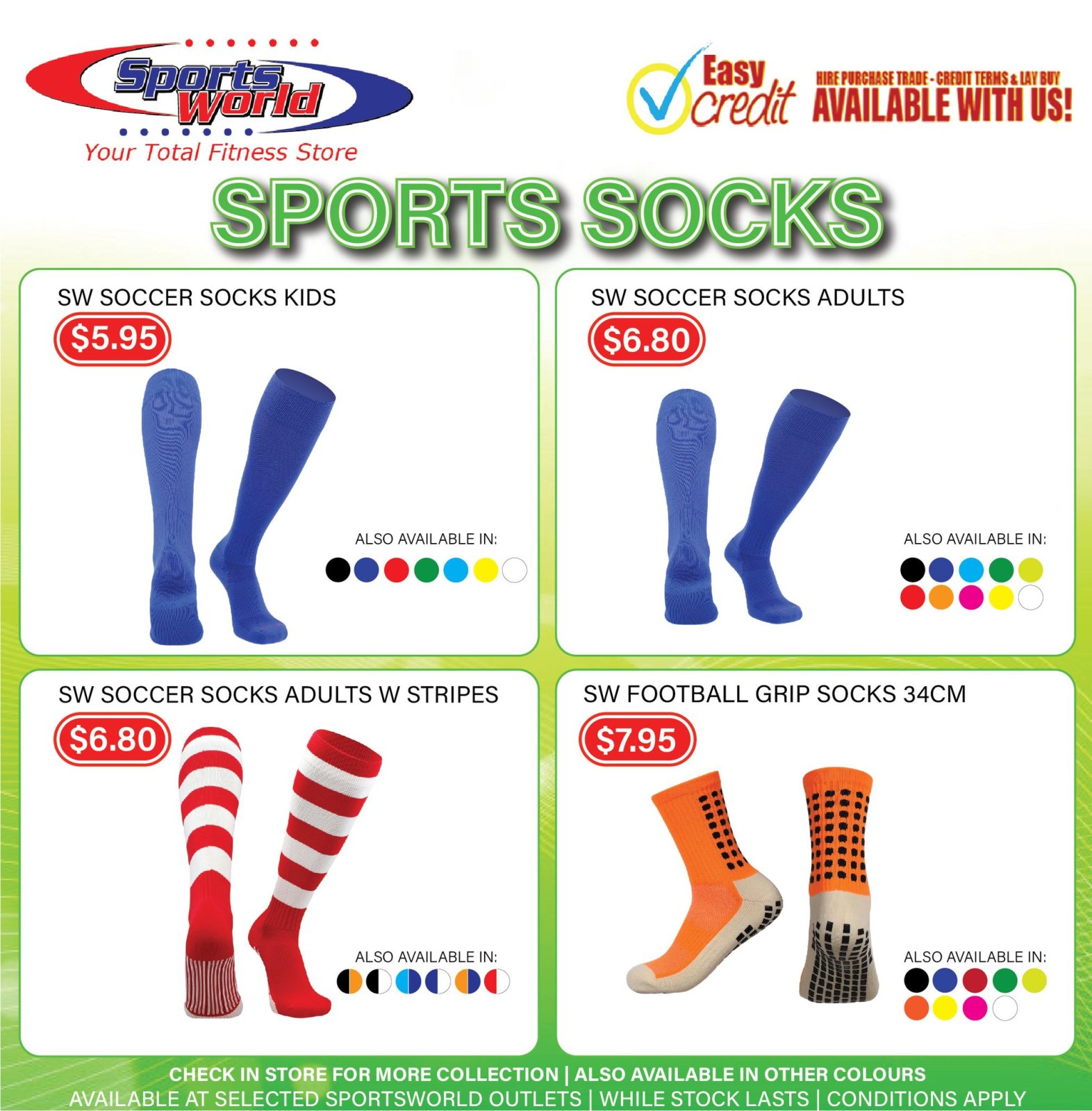 Sports Socks Collection