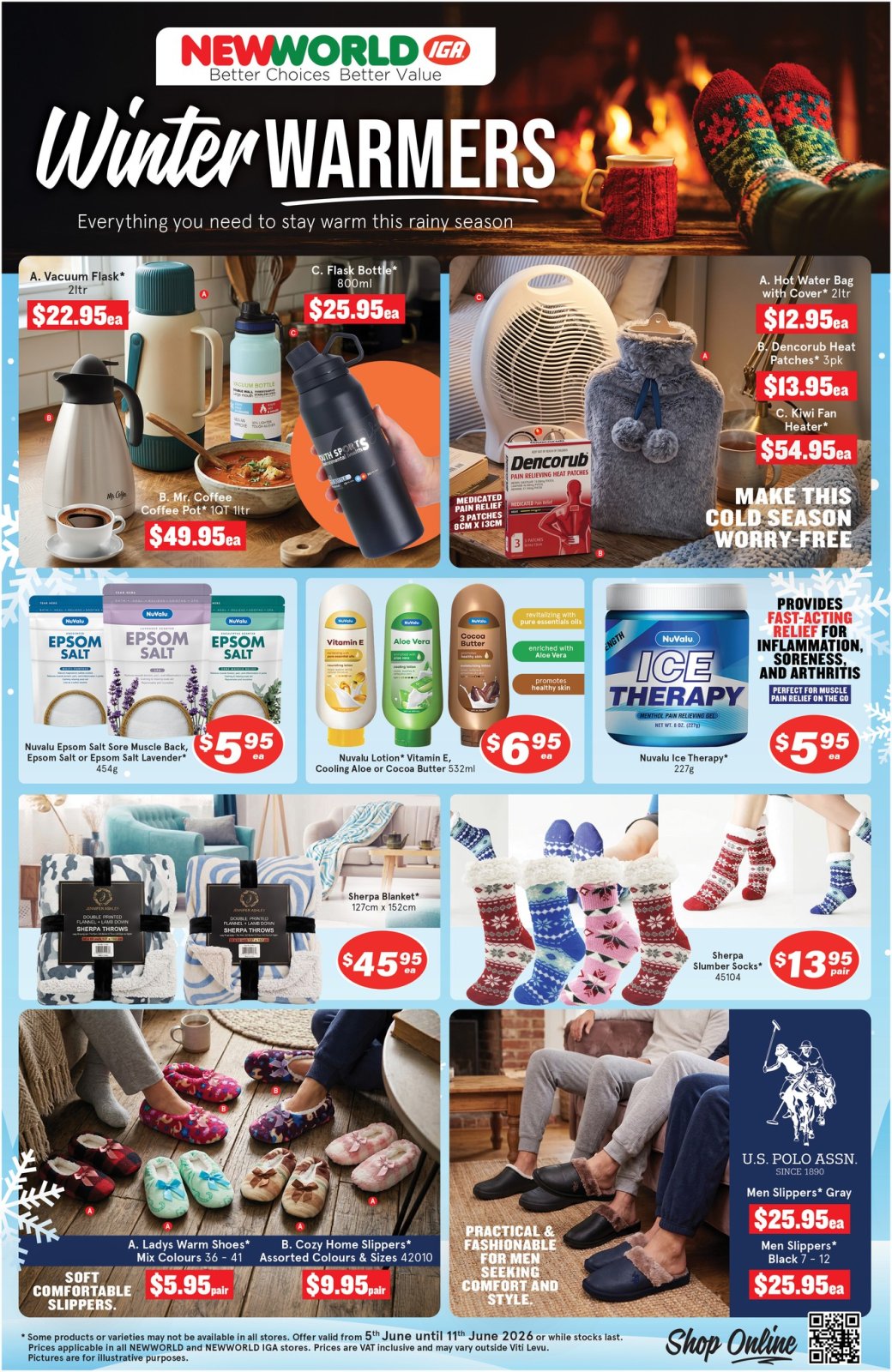 Winter Warmers – Everything you need to stay warm this rainy season