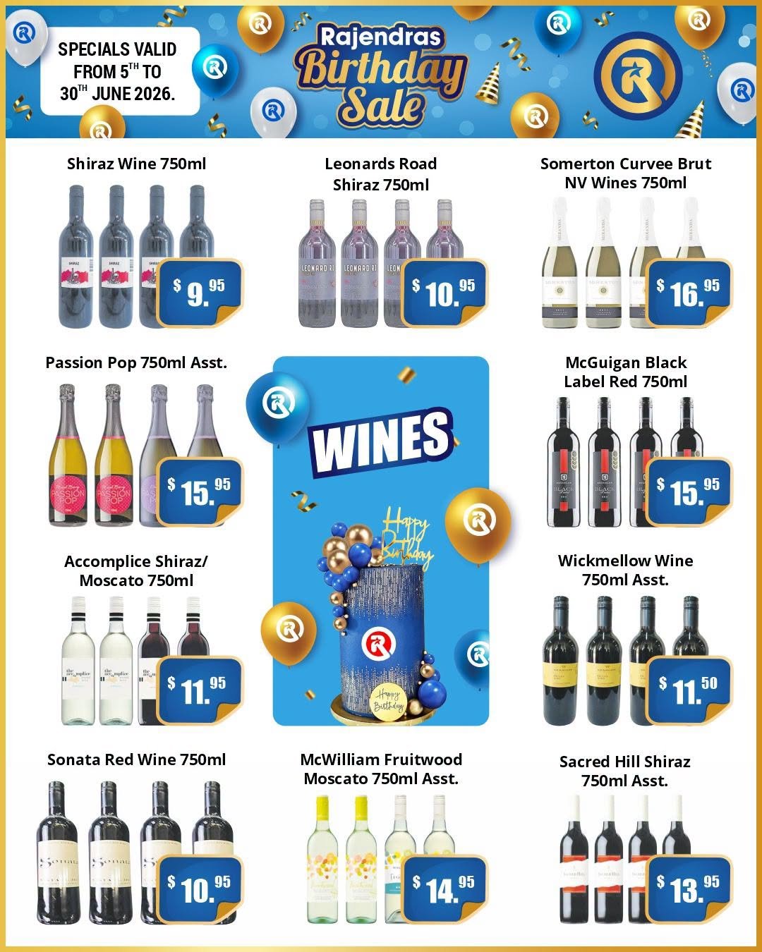 Rajendras Birthday Sale — Wine Specials - Page 1