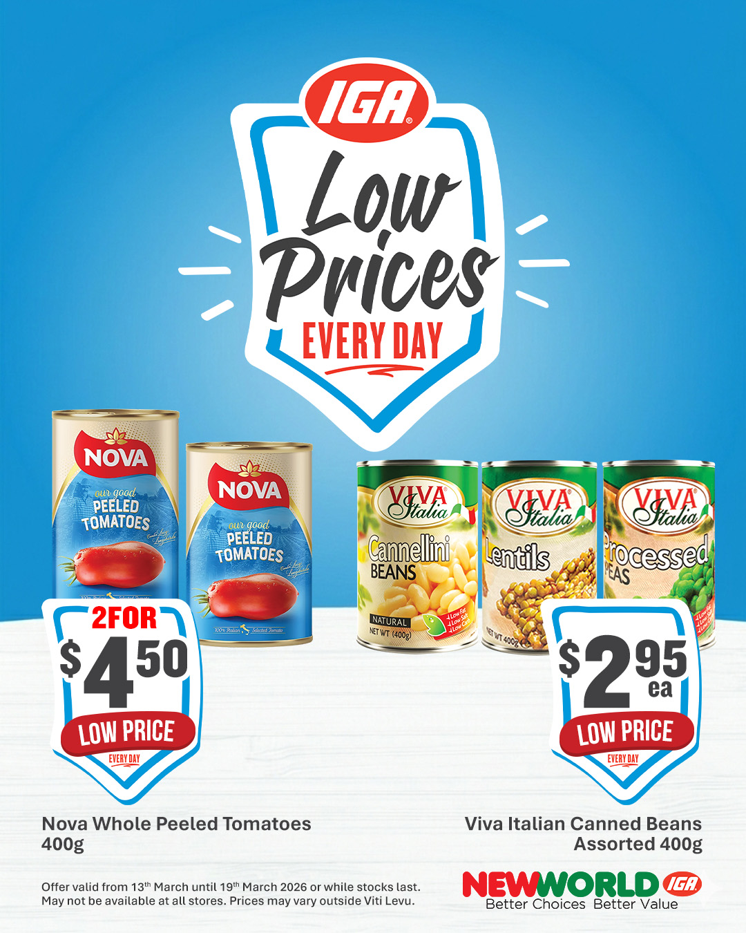 IGA Low Prices Every Day - Nova & Viva Italian - Page 1