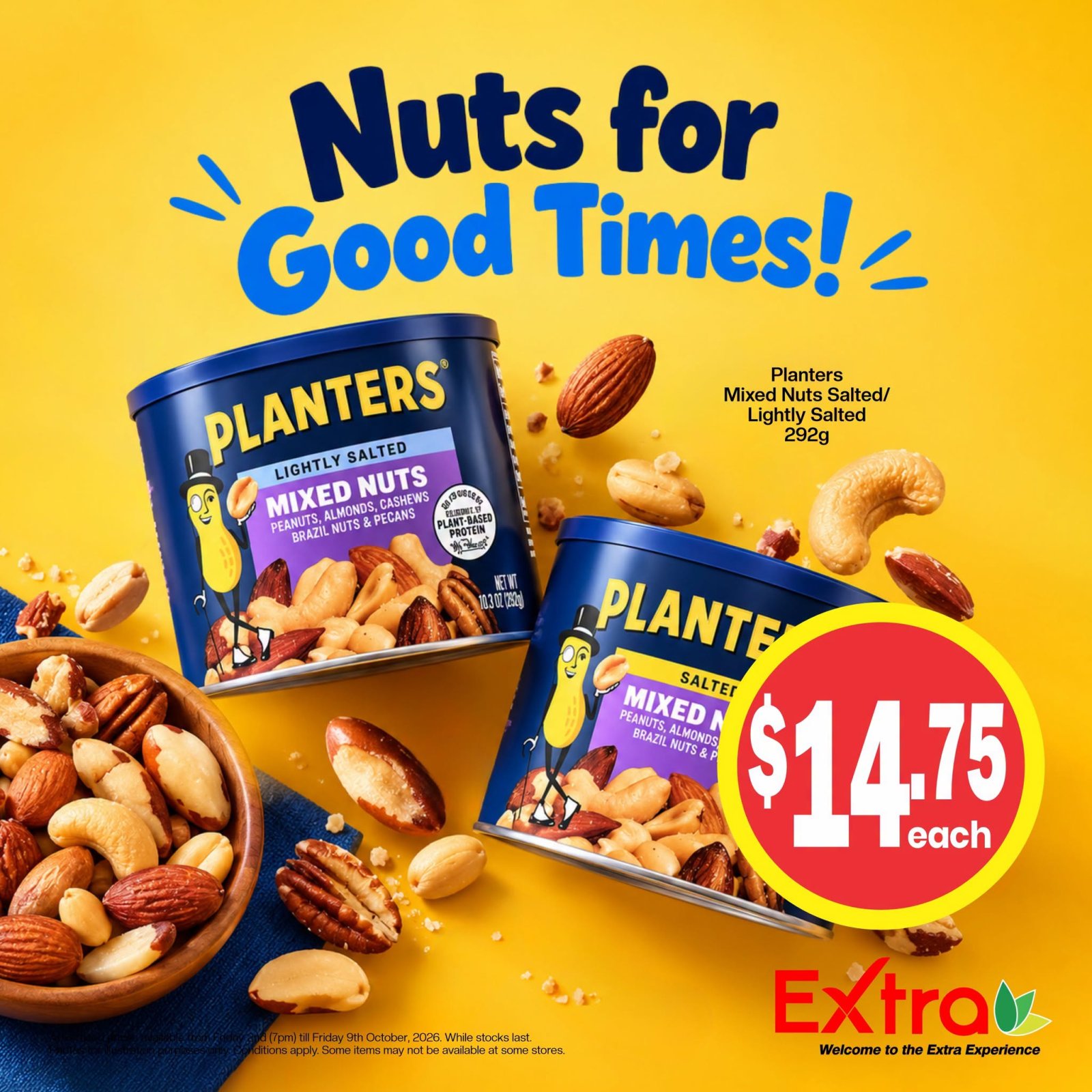 Planters Mixed Nuts Salted