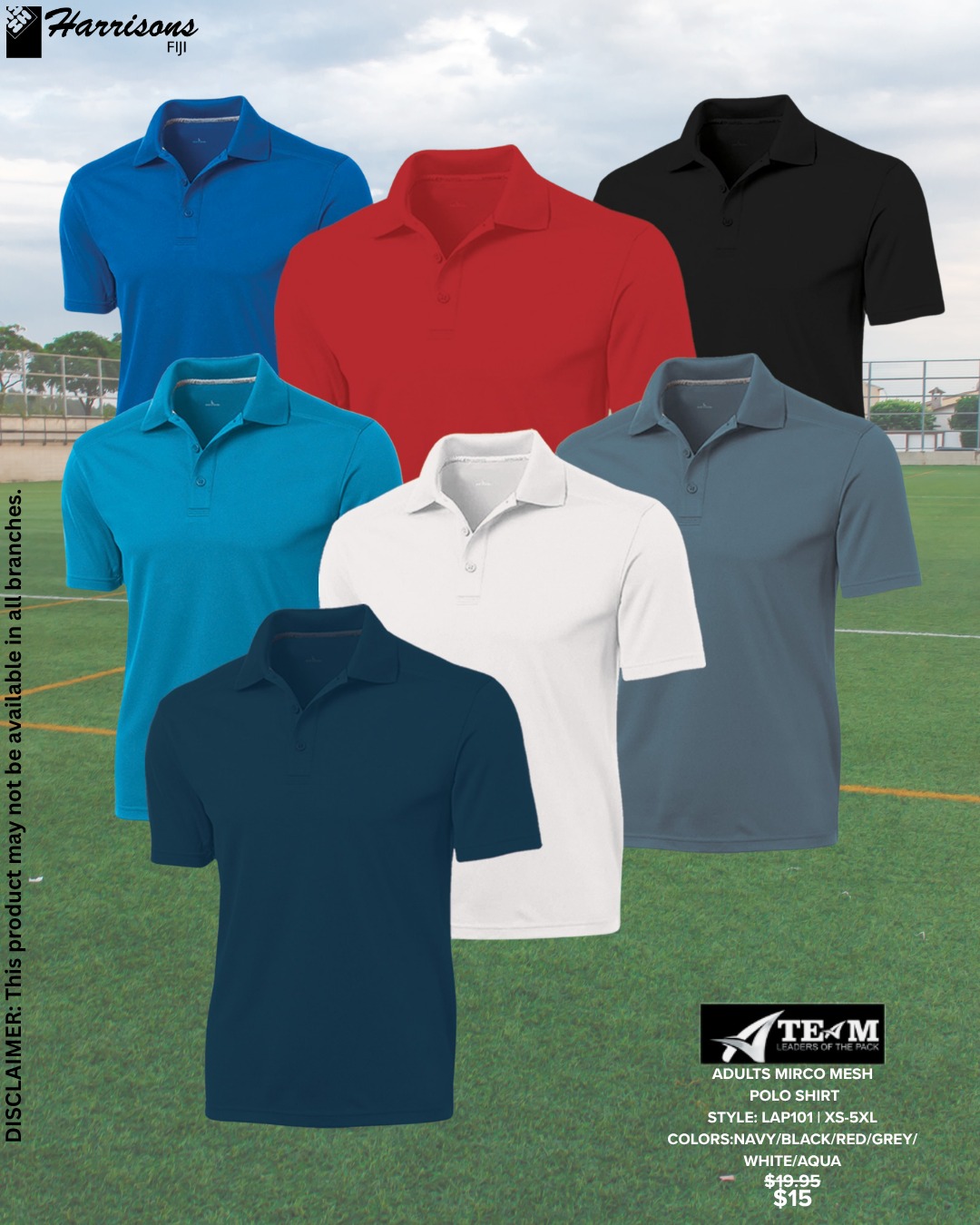 Adults Mirco Mesh Polo Shirt