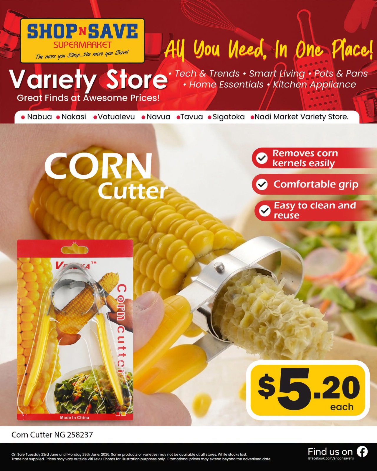 Shop N Save Supermarket Variety Store - Page 1