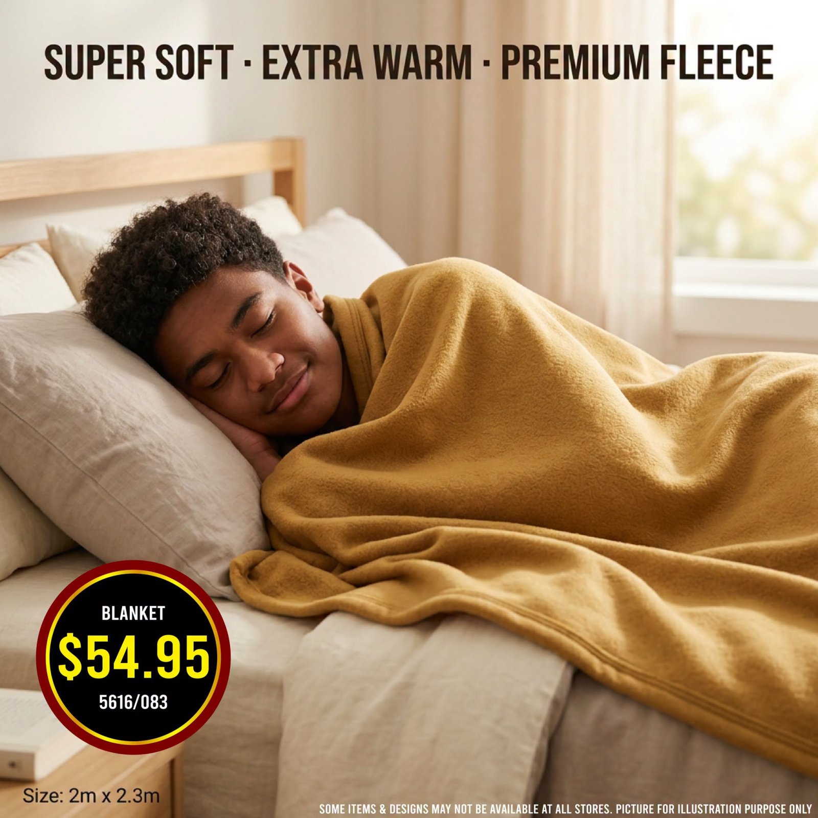 Super Soft Premium Fleece Blanket
