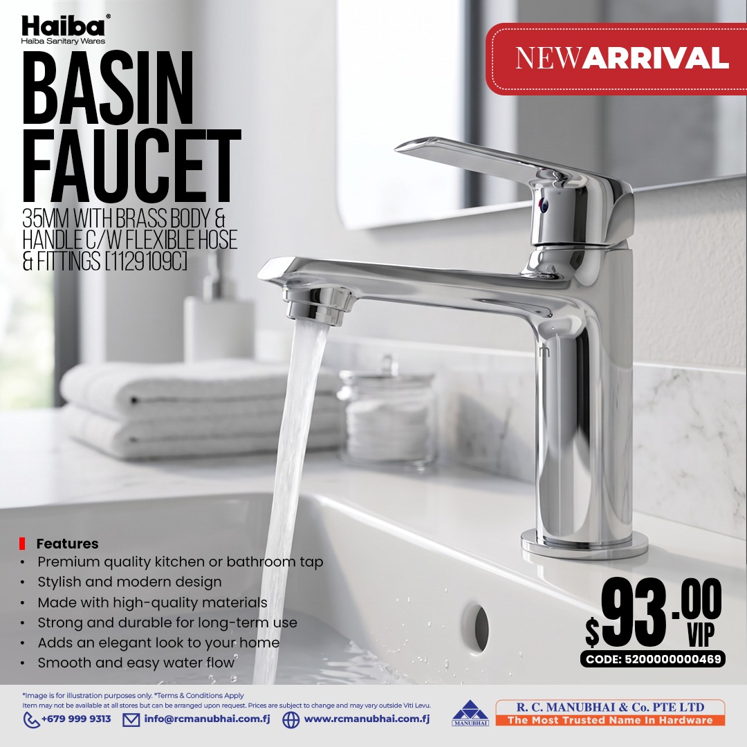 Basin Faucet 35MM with Brass Body & Handle