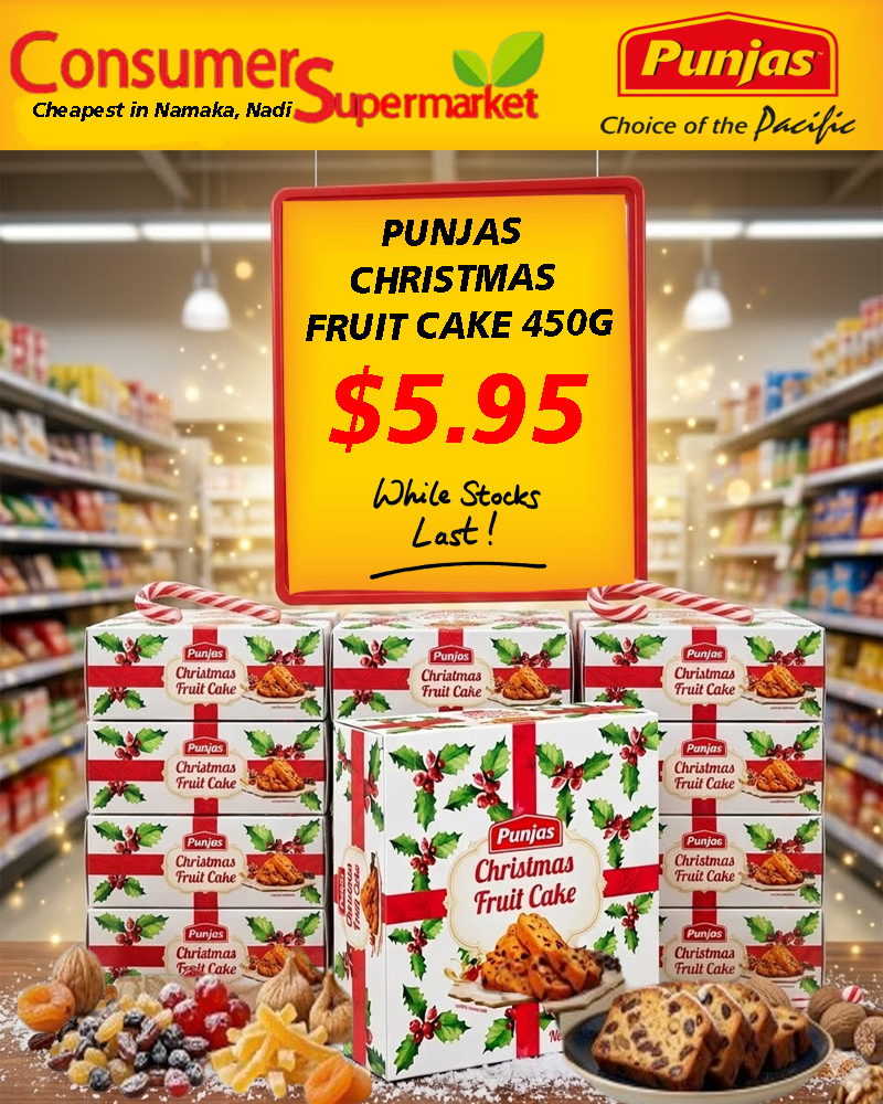 Punjas Christmas Fruit Cake 450g