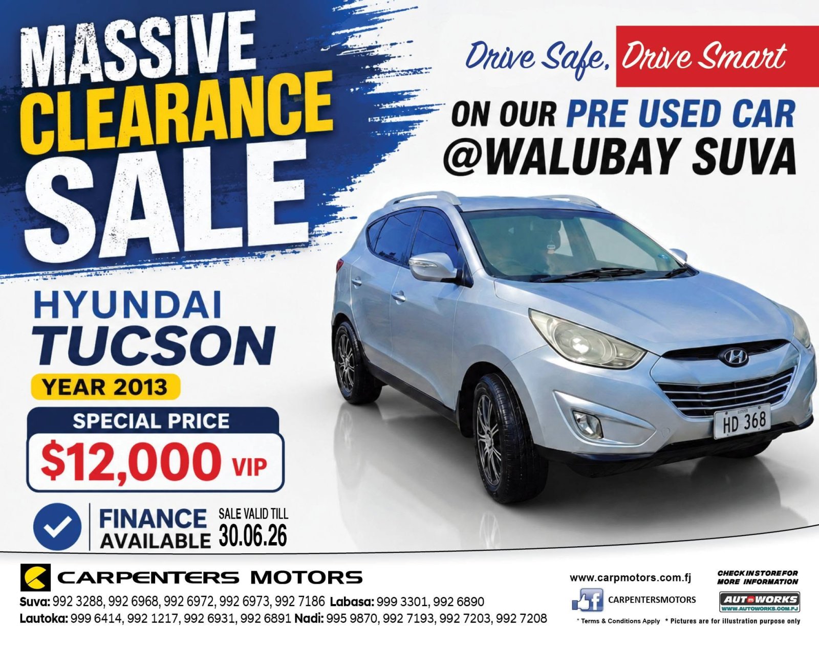Hyundai Tucson 2013 – Massive Clearance Sale