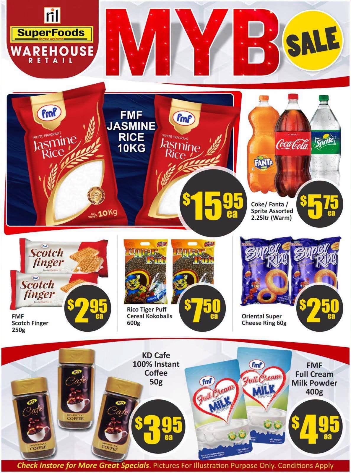 MYB Sale - Multi-Product Weekly Specials - Page 1