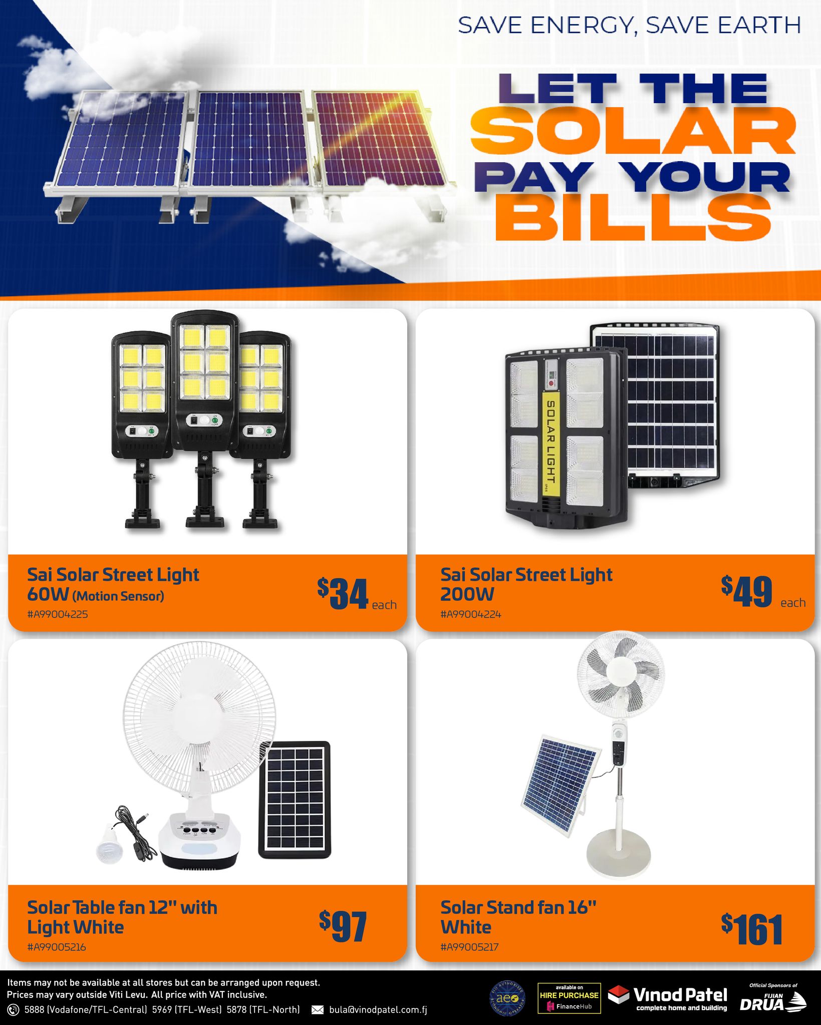 Solar Power Products - Save Energy, Save Earth - Page 1