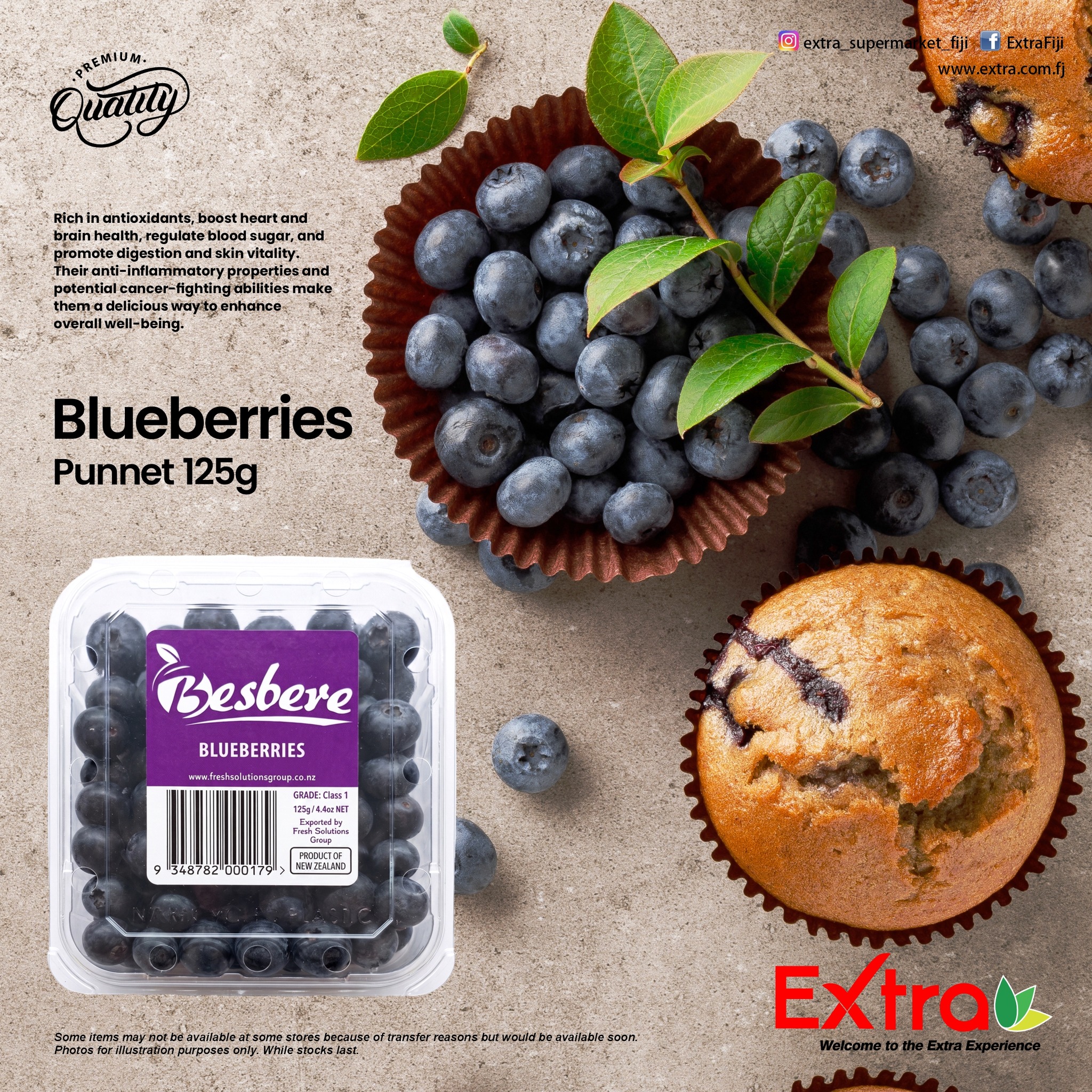 Blueberries Punnet 125g