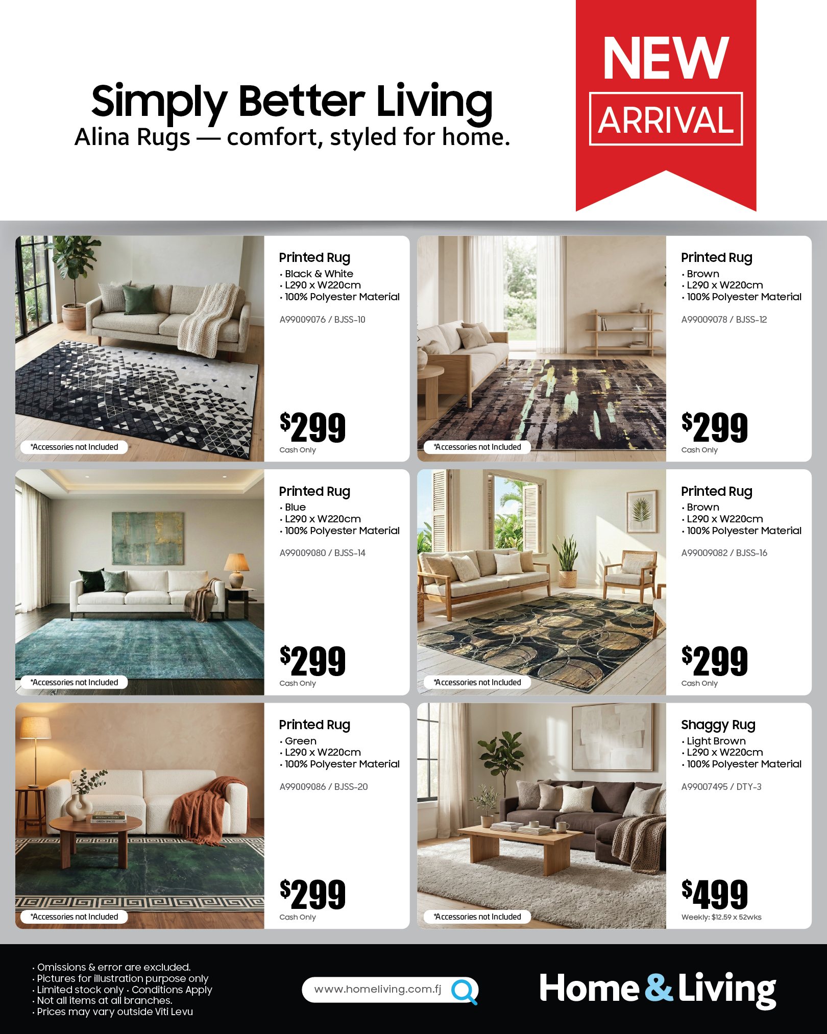 Alina Rugs — New Arrival Collection - Page 1