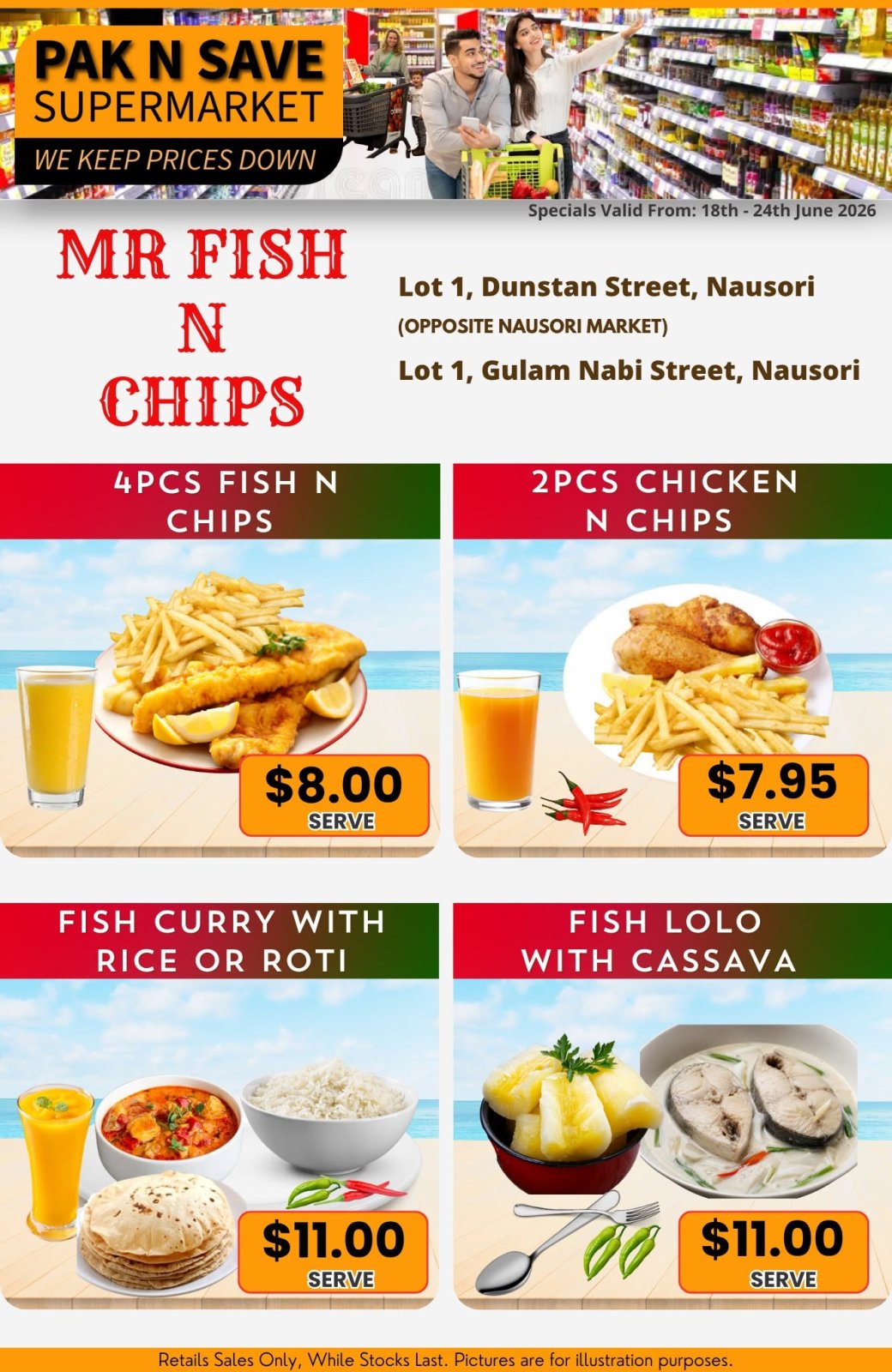 Mr Fish N Chips Weekly Specials - Page 1