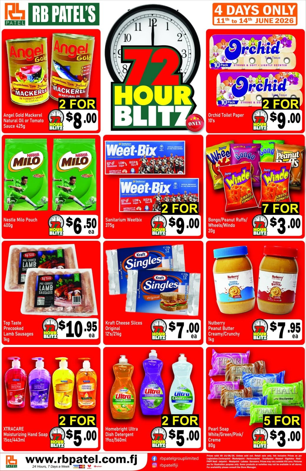 RB Patel's 72 Hour Blitz Specials - Page 1