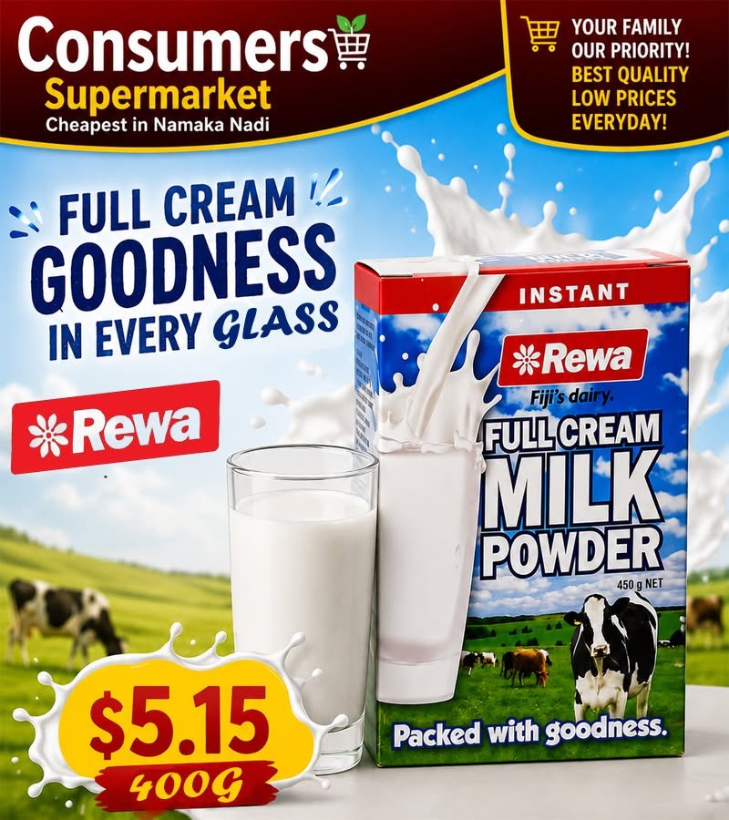 Rewa Full Cream Milk Powder