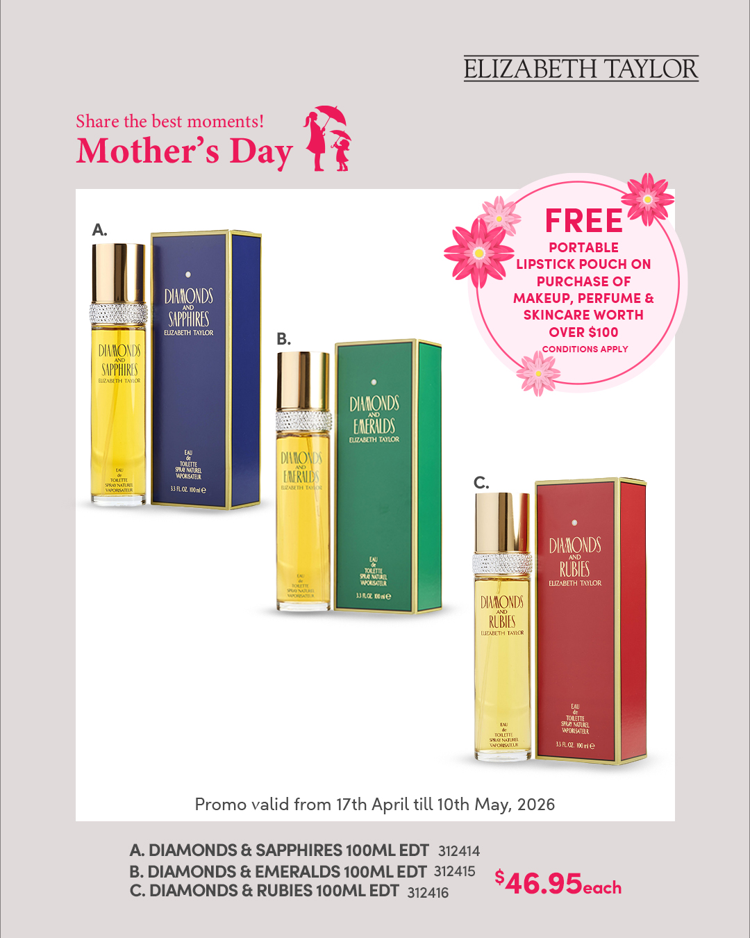 Elizabeth Taylor Mother's Day Fragrances - Page 1