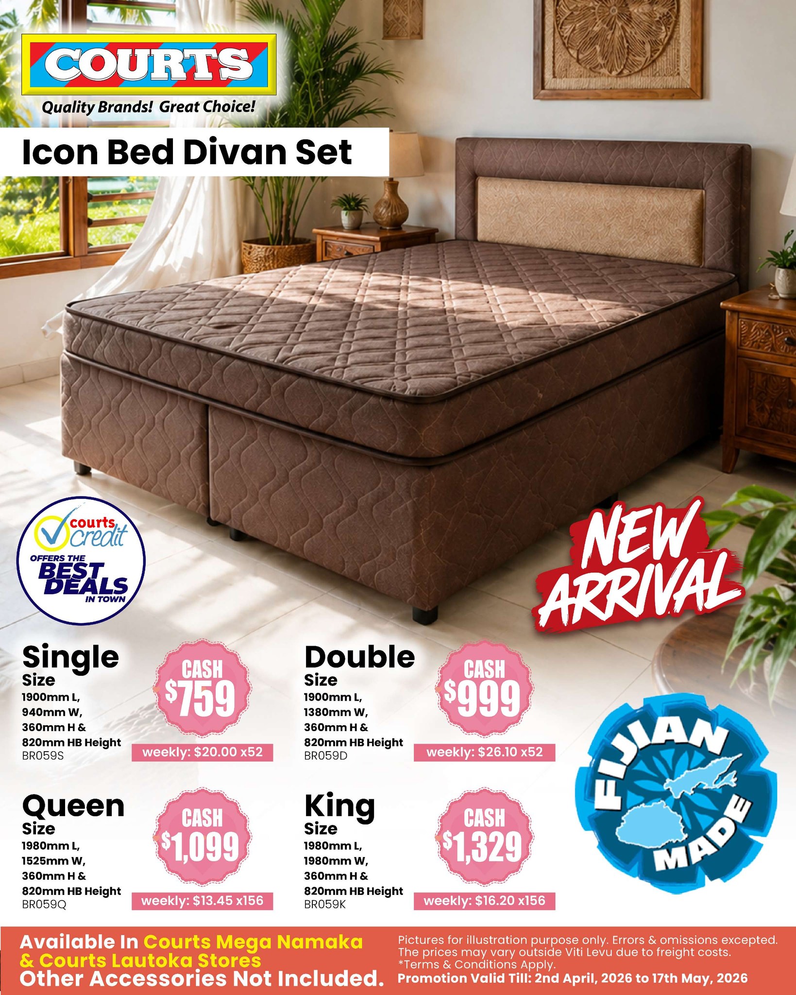 Icon Bed Divan Set - Page 1