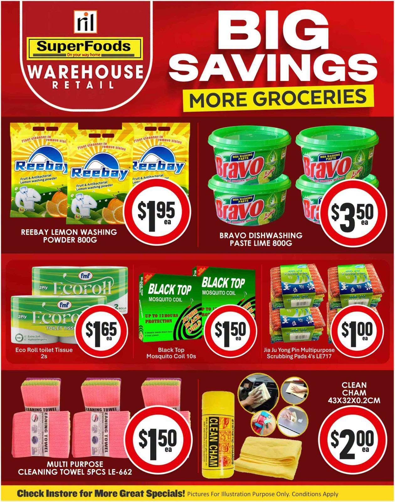 Big Savings More Groceries - Page 1