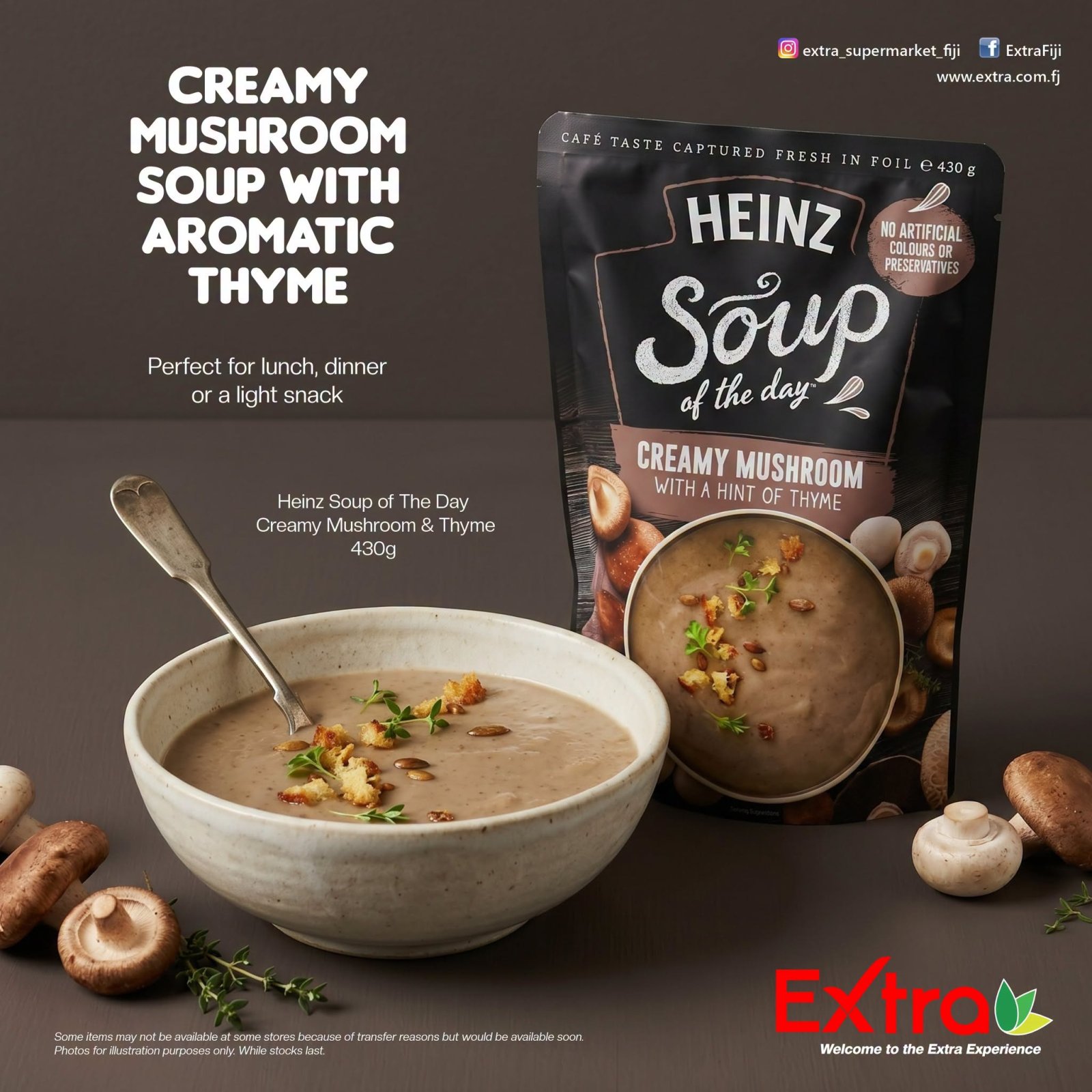 Heinz Soup of The Day Creamy Mushroom with Thyme
