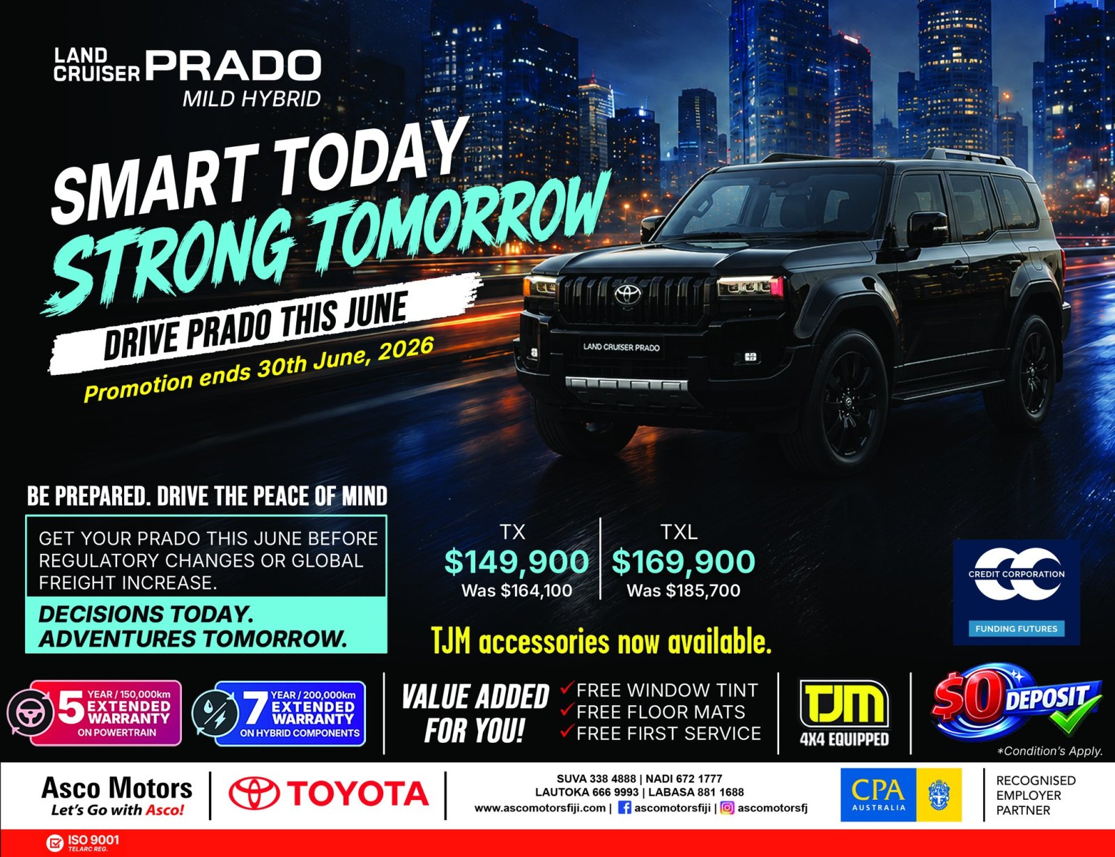 Land Cruiser Prado Mild Hybrid - June Promotion