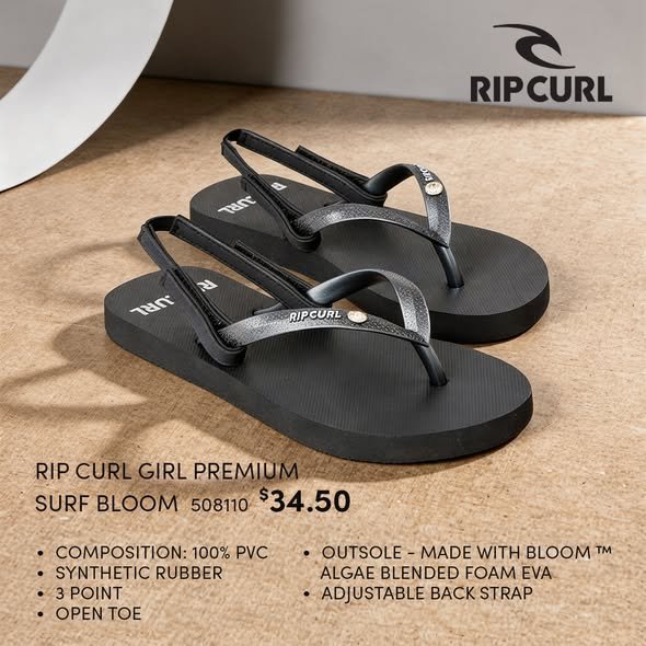 Rip Curl Girl Premium Surf Bloom Sandals