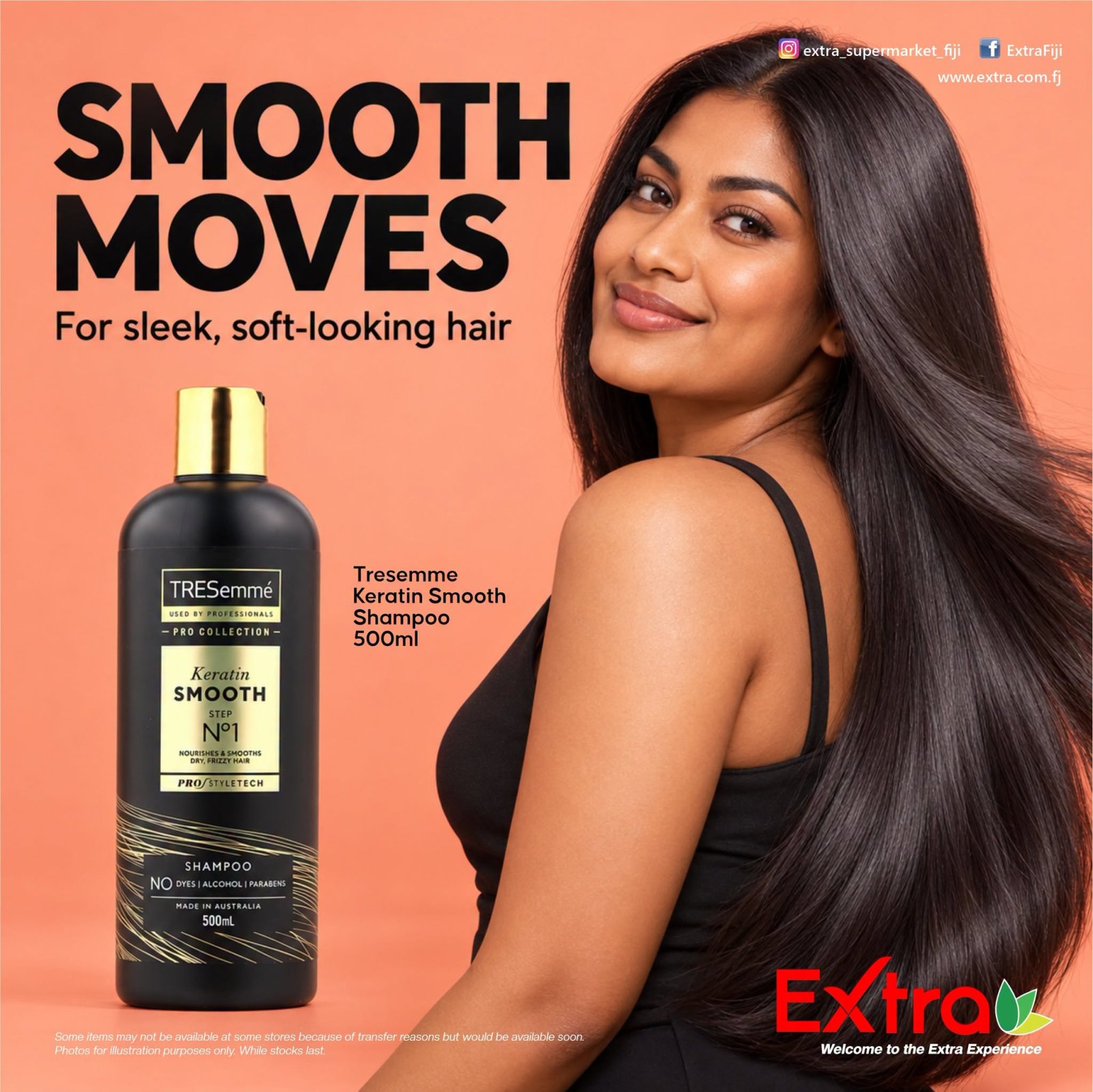 Tresemme Keratin Smooth Shampoo 500ml